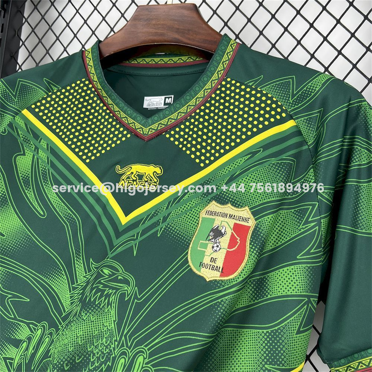 Higojerseys-Mali 2026 Away Green Jersey - Fans Version