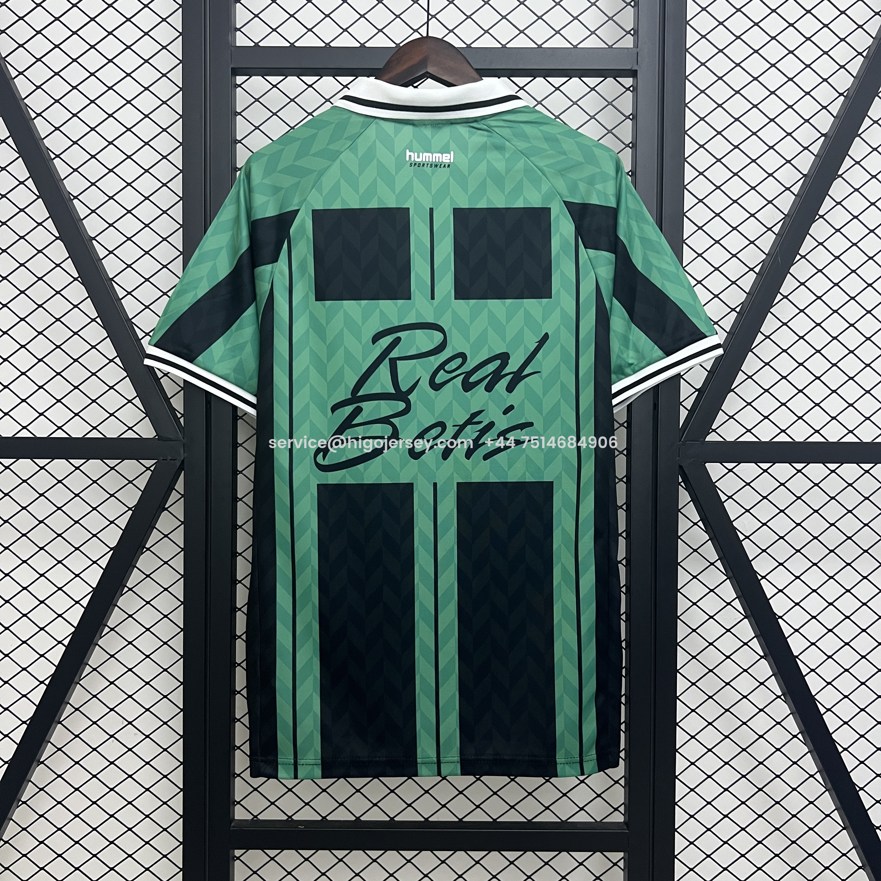 Higojerseys-Real Betis 25-26 Green Black Throwback Special Jersey - Fans Version