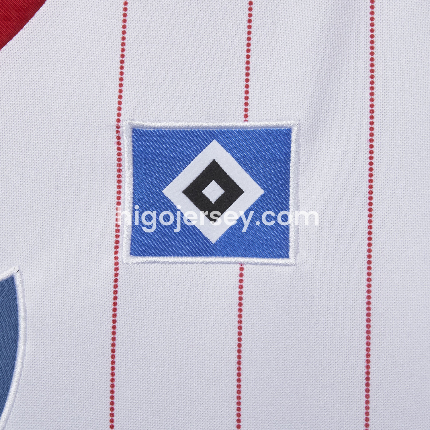 Higojerseys-Retro Hamburger SV 83-84 Home Jersey