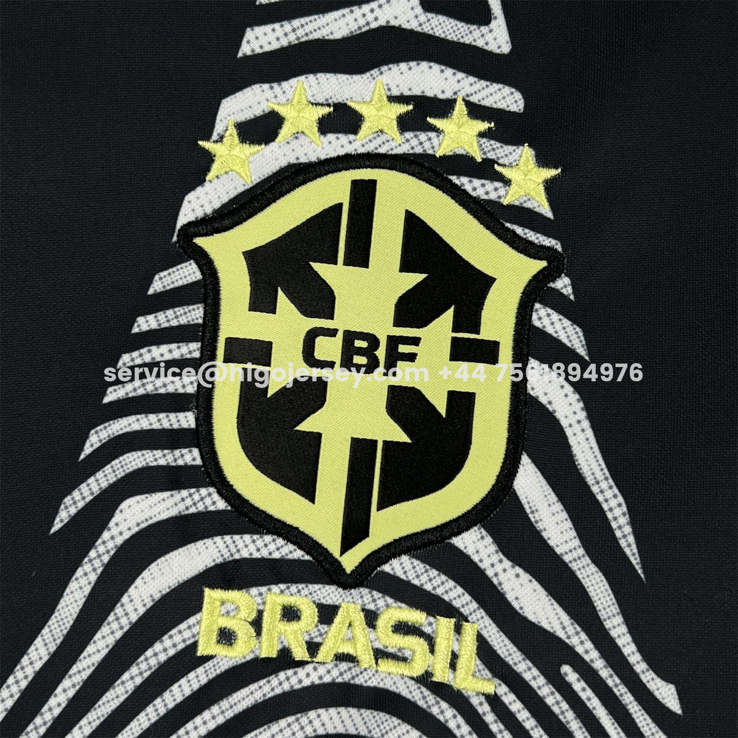 Higojerseys-Brazil 2026 Hollywood Goalkeeper Special Long Sleeves Jersey - Fans Version