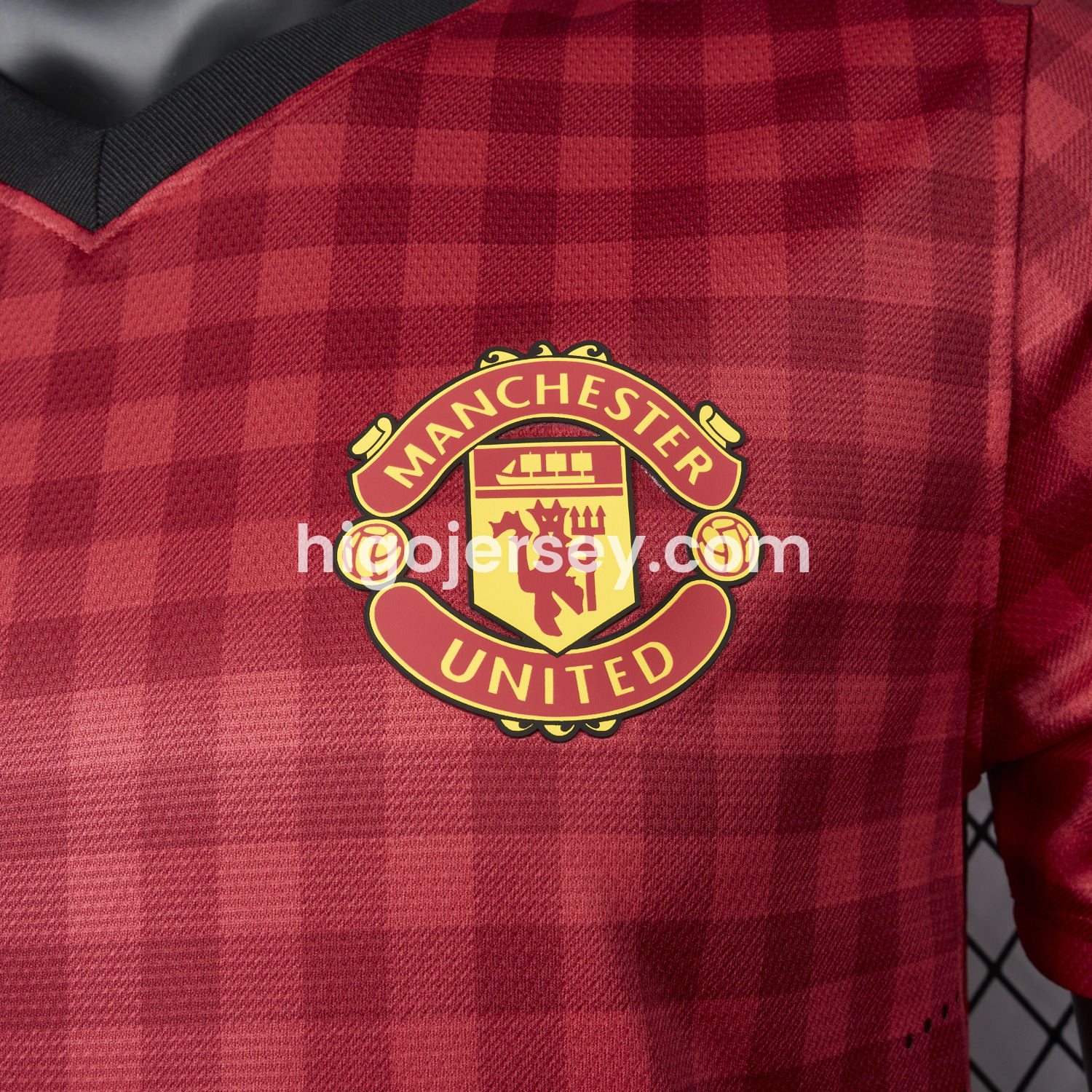 Higojerseys-Retro Manchester United 2012-13 Home Jersey - Player Version