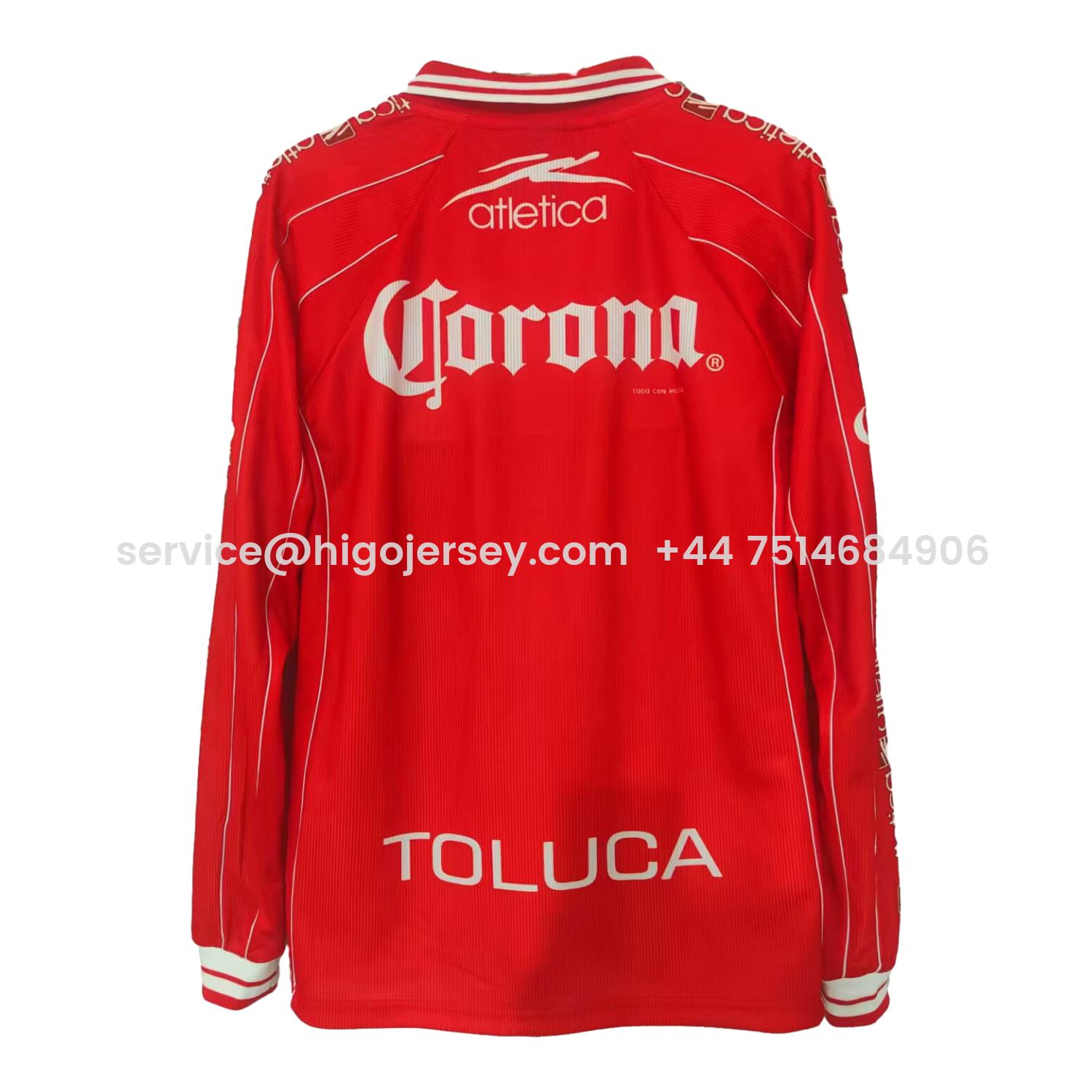 Higojerseys-Retro Toluca 1999-00 Home Long Sleeves Jersey