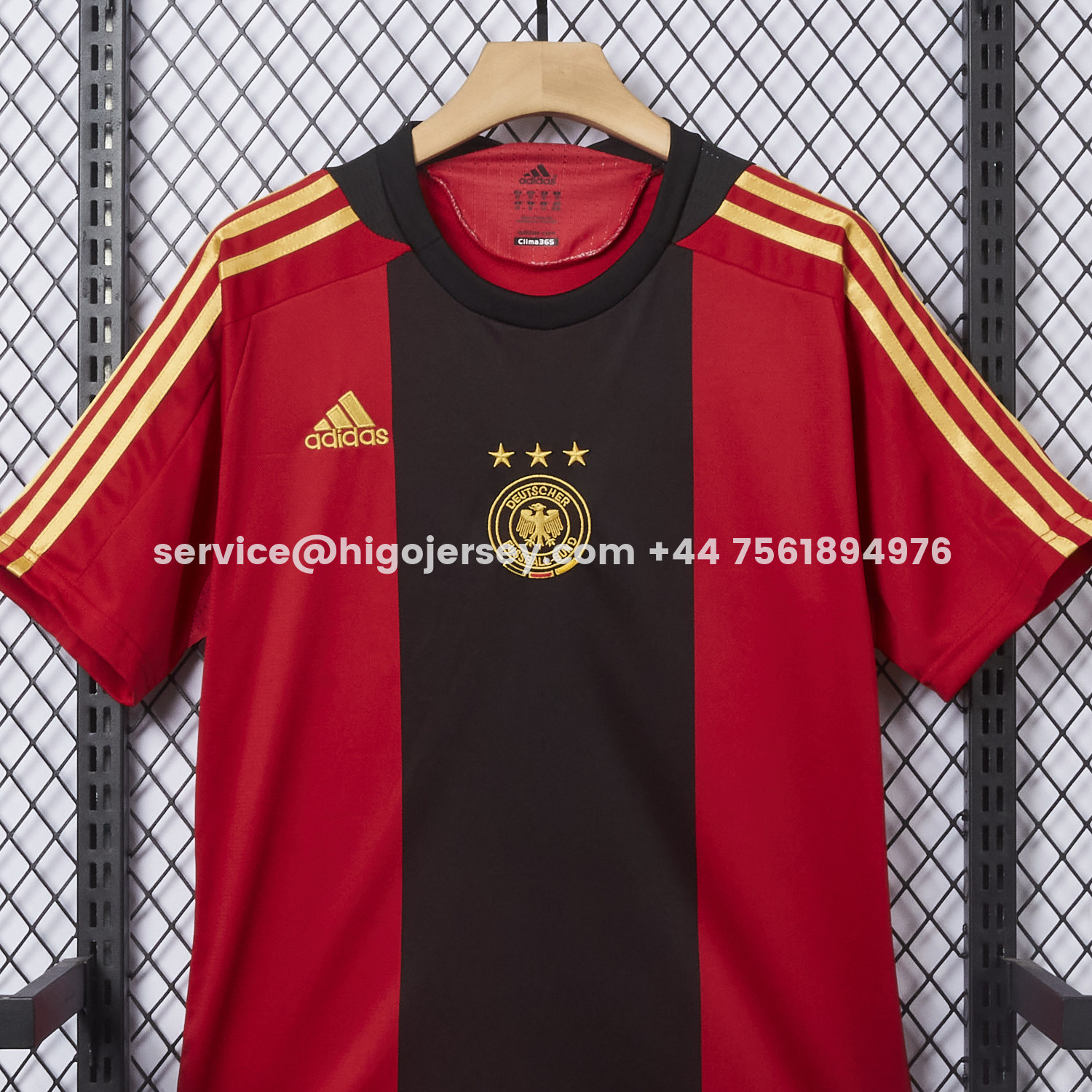 Higojerseys-Retro Germany 2008 Away Jersey