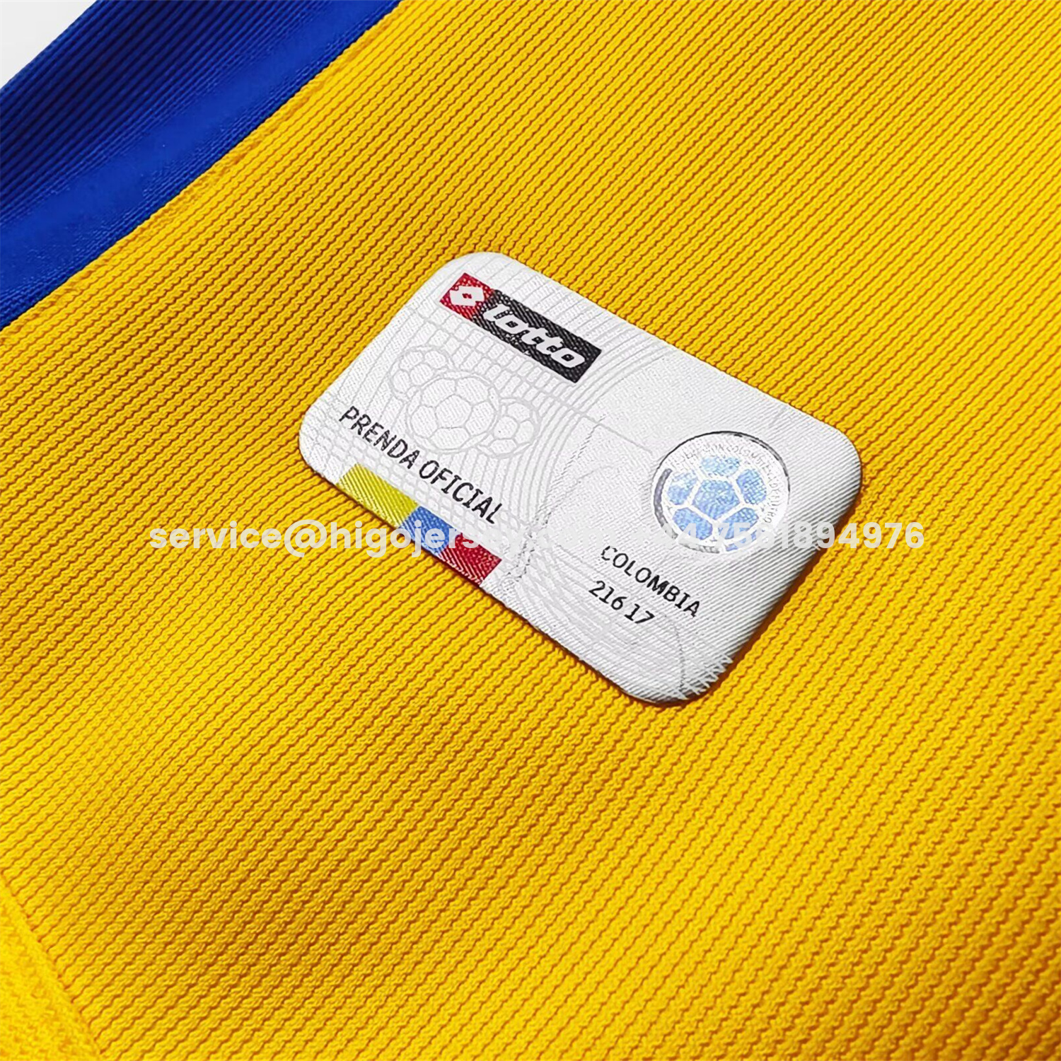 Higojerseys-Retro Colombia 2003-05 Home Jersey