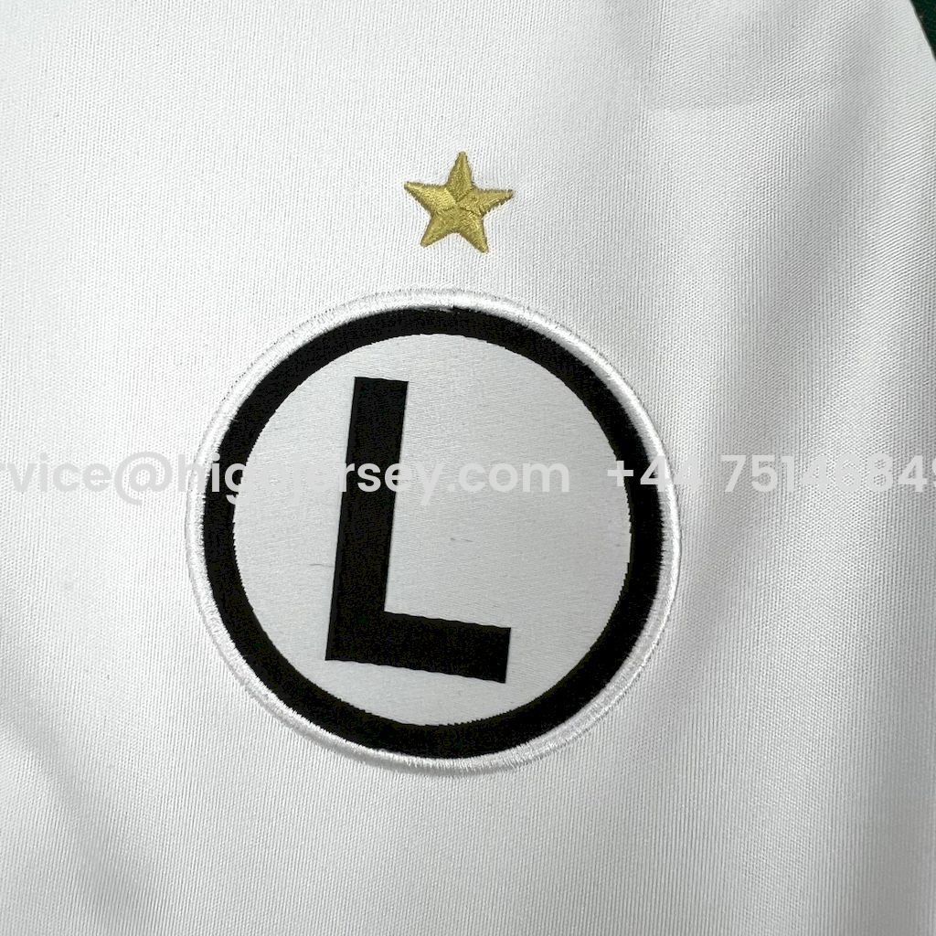 Higojerseys-Legia Warszawa 25-26 Home White Jersey - Fans Version