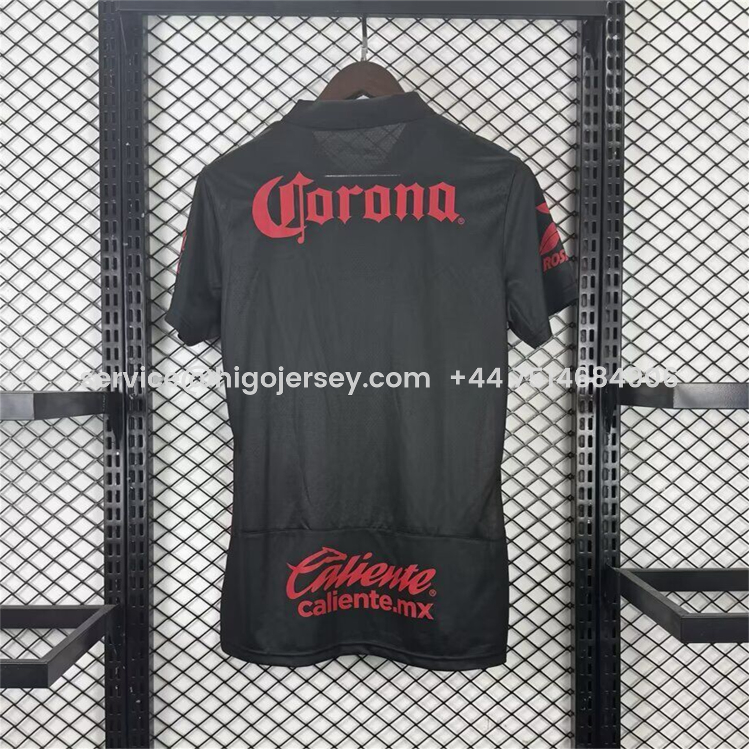Higojerseys-Women's Toluca 25-26 Third Black Jersey