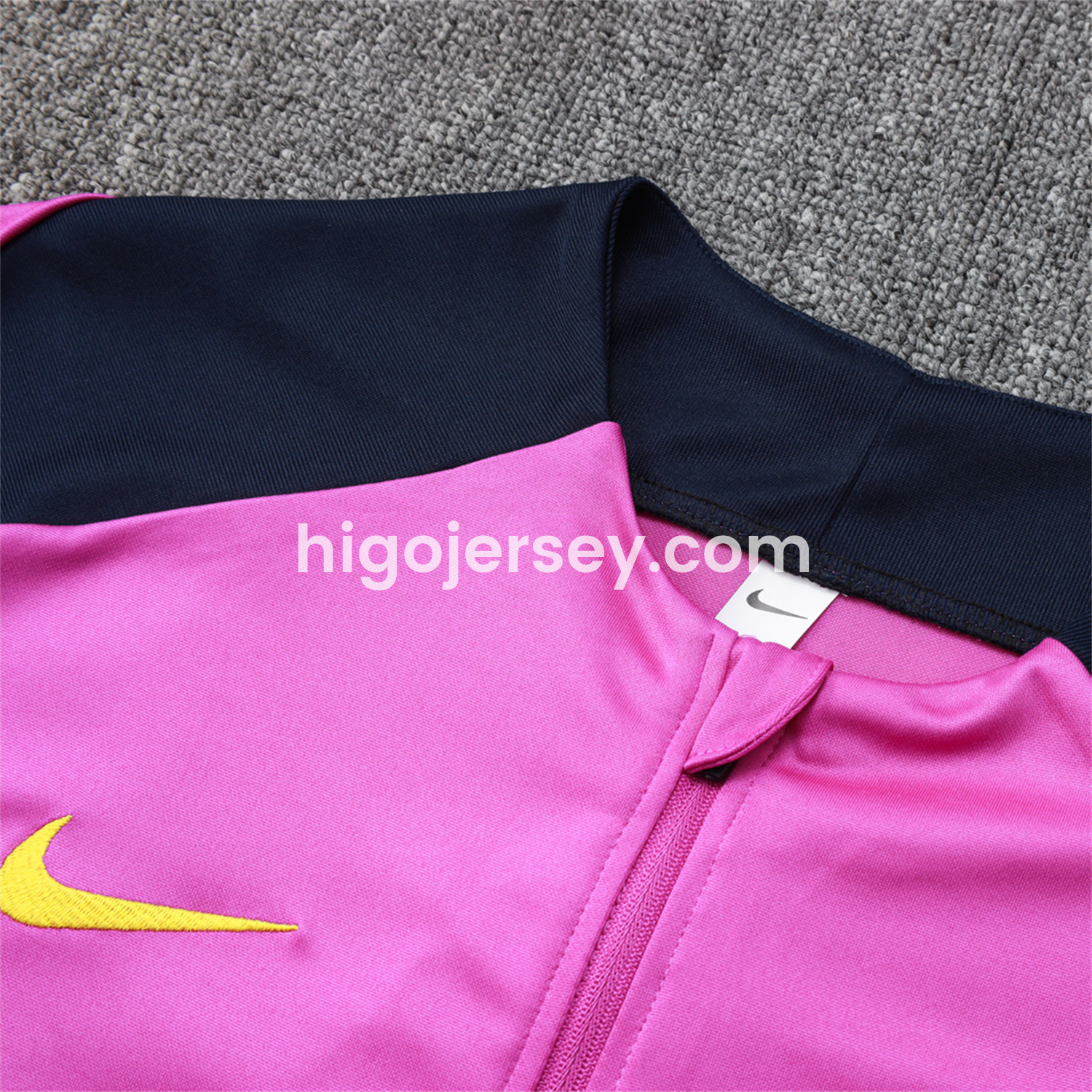 Higojerseys-Barcelona 25-26 Long Sleeve Training Set - Purple Top and Deep Blue Pants