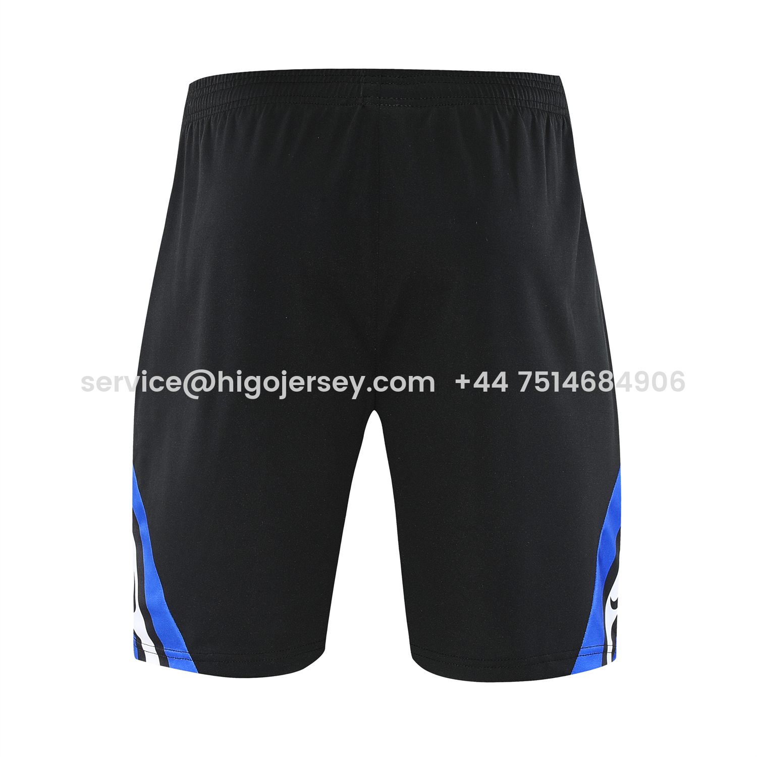 Higojerseys-Inter Milan 25-26 Short-Sleeve Training Set - Black Top & Black Shorts