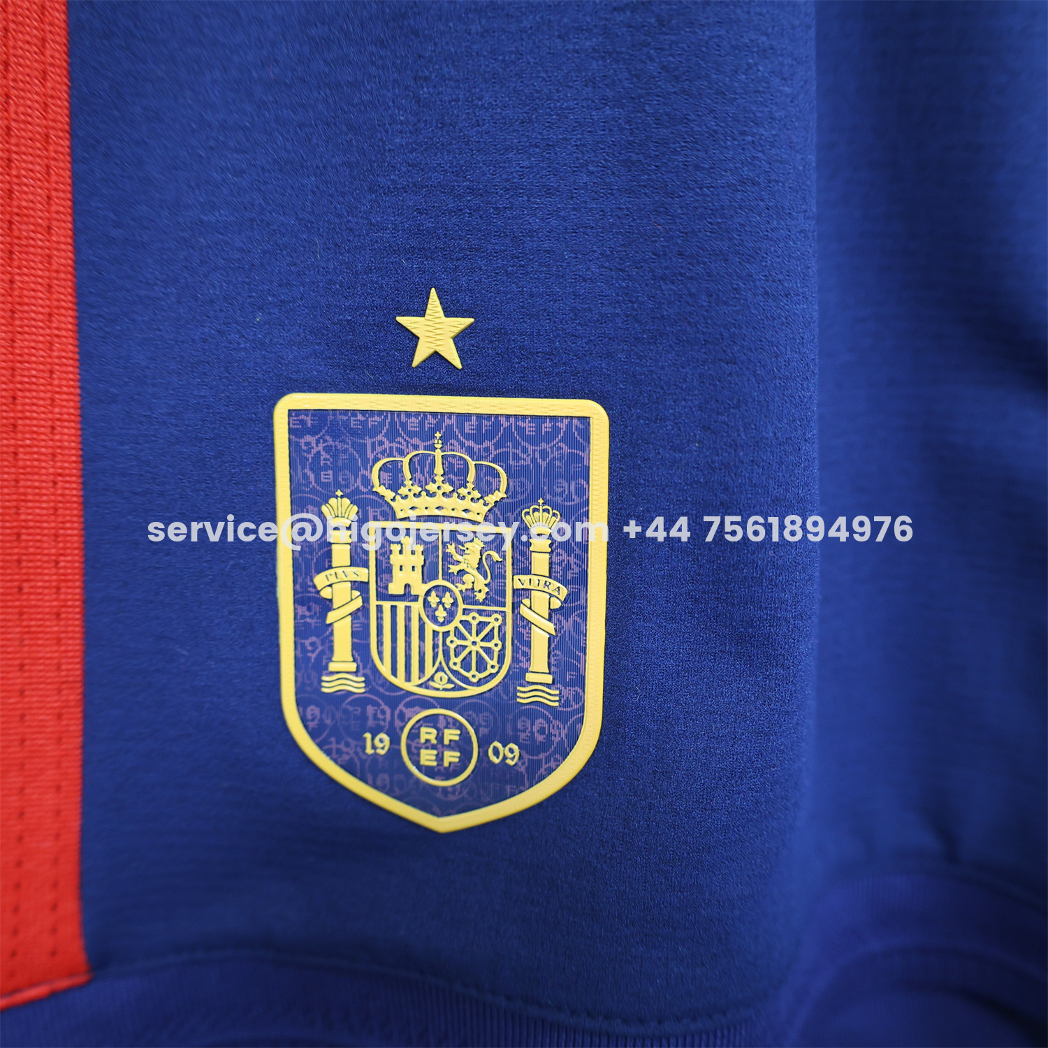 Higojerseys-Spain 2026 Home Dark Blue Shorts - Player Version