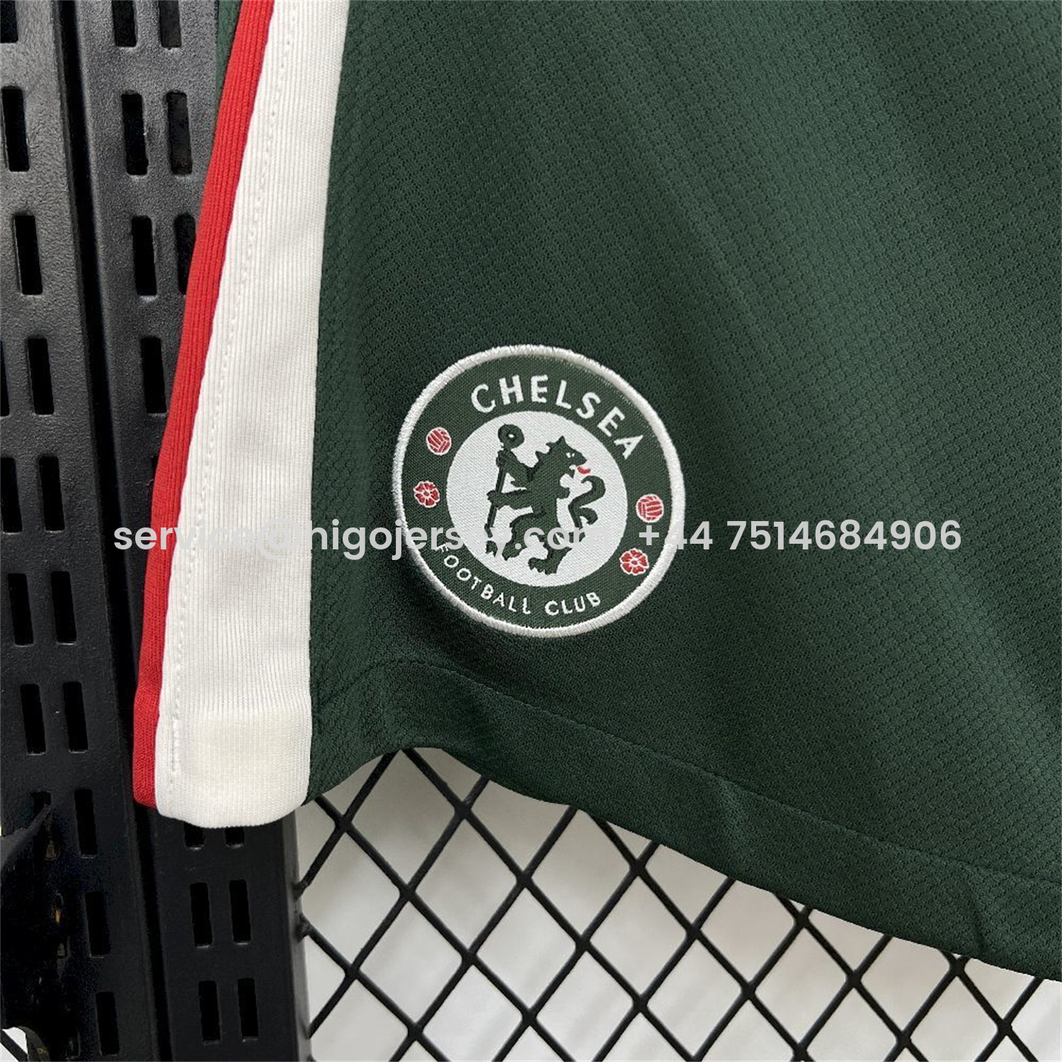 Higojerseys-C.H.E.L.S.E.A 25-26 Away Green Shorts - Fans Version