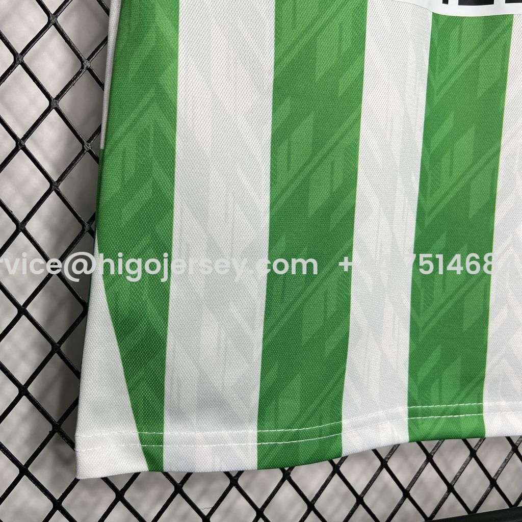 Higojerseys-Real Betis 24-25 Home Stadium Kids Kit