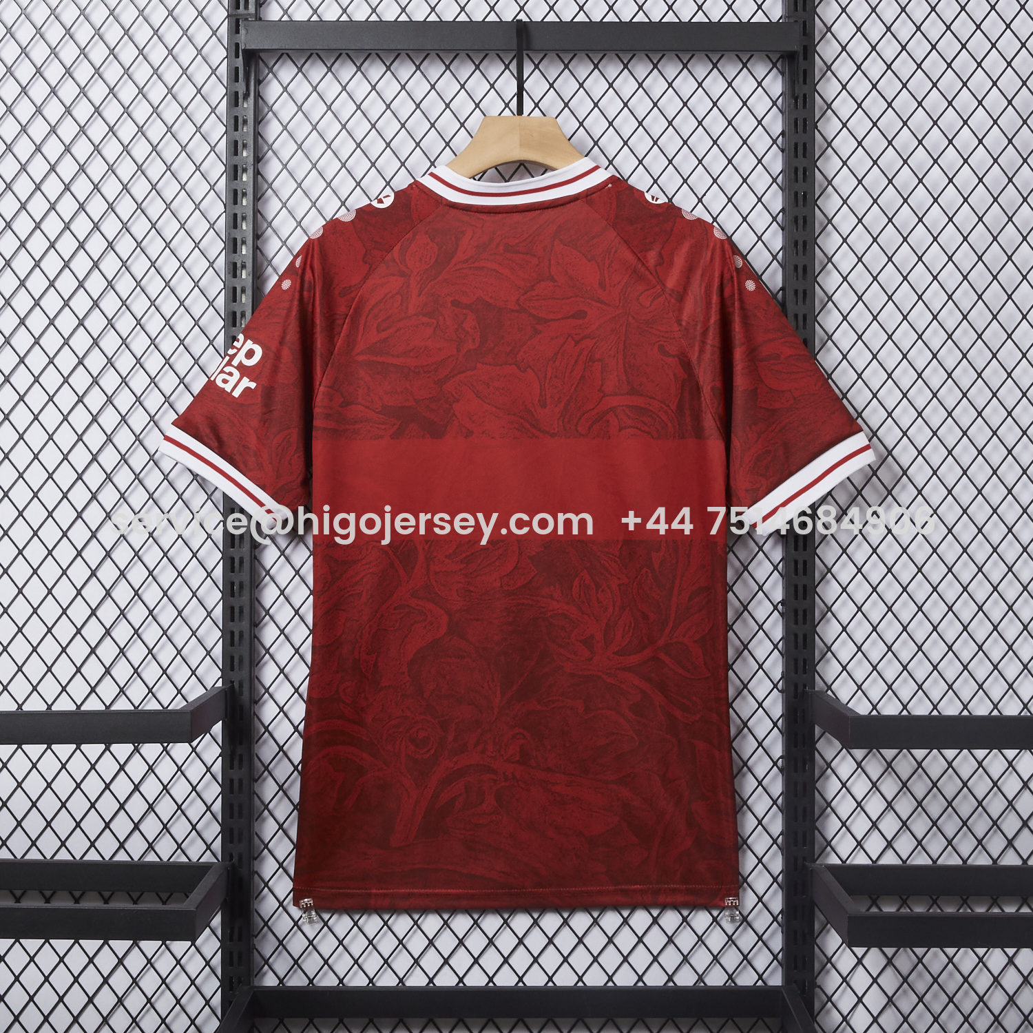 Higojerseys-VfB Stuttgart 25-26 Away Red Jersey - Fans Version