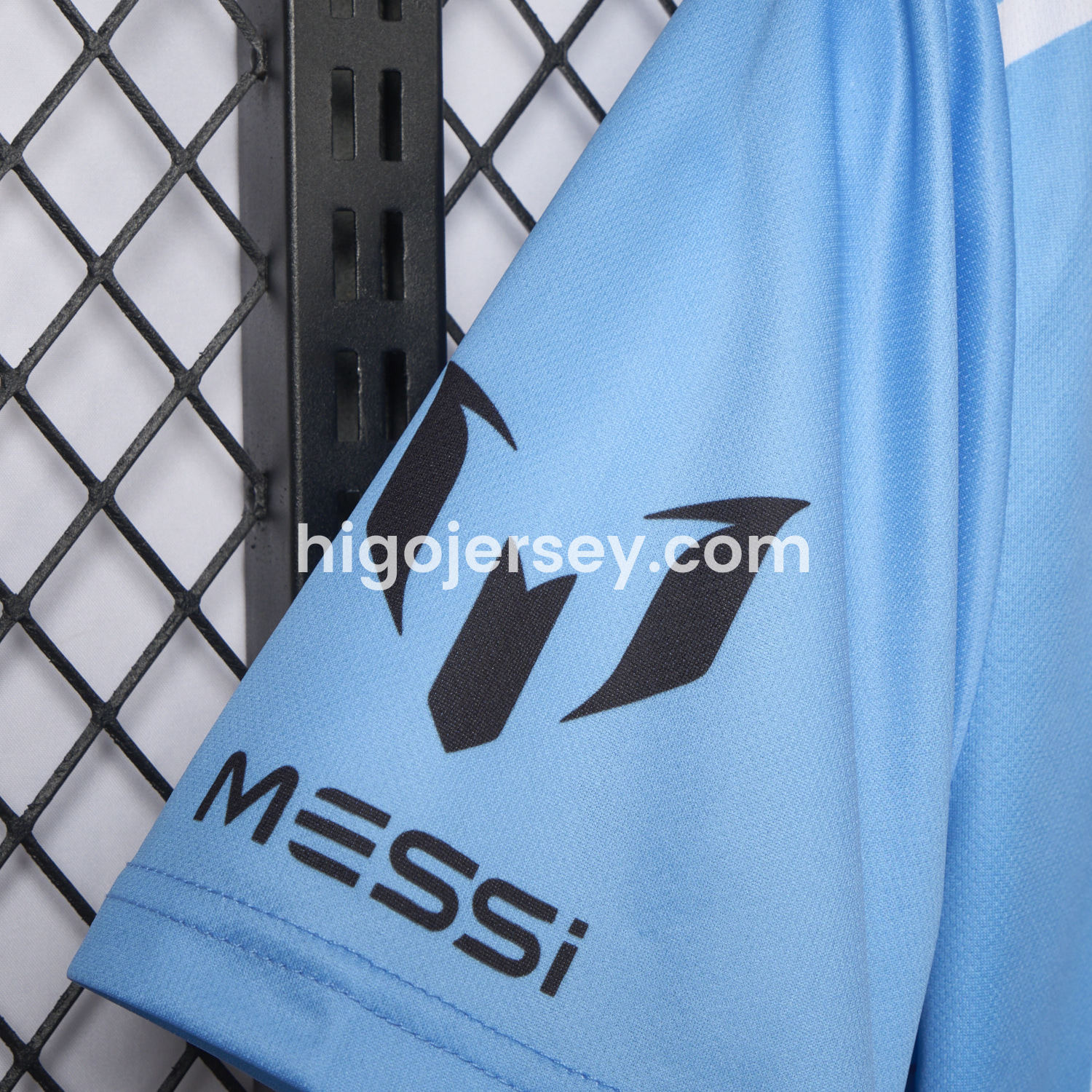 Higojerseys-Messi Career Commemorative Jersey - Fans Version - Argentina INT M.A.M Barcelona - with 10 Special Font