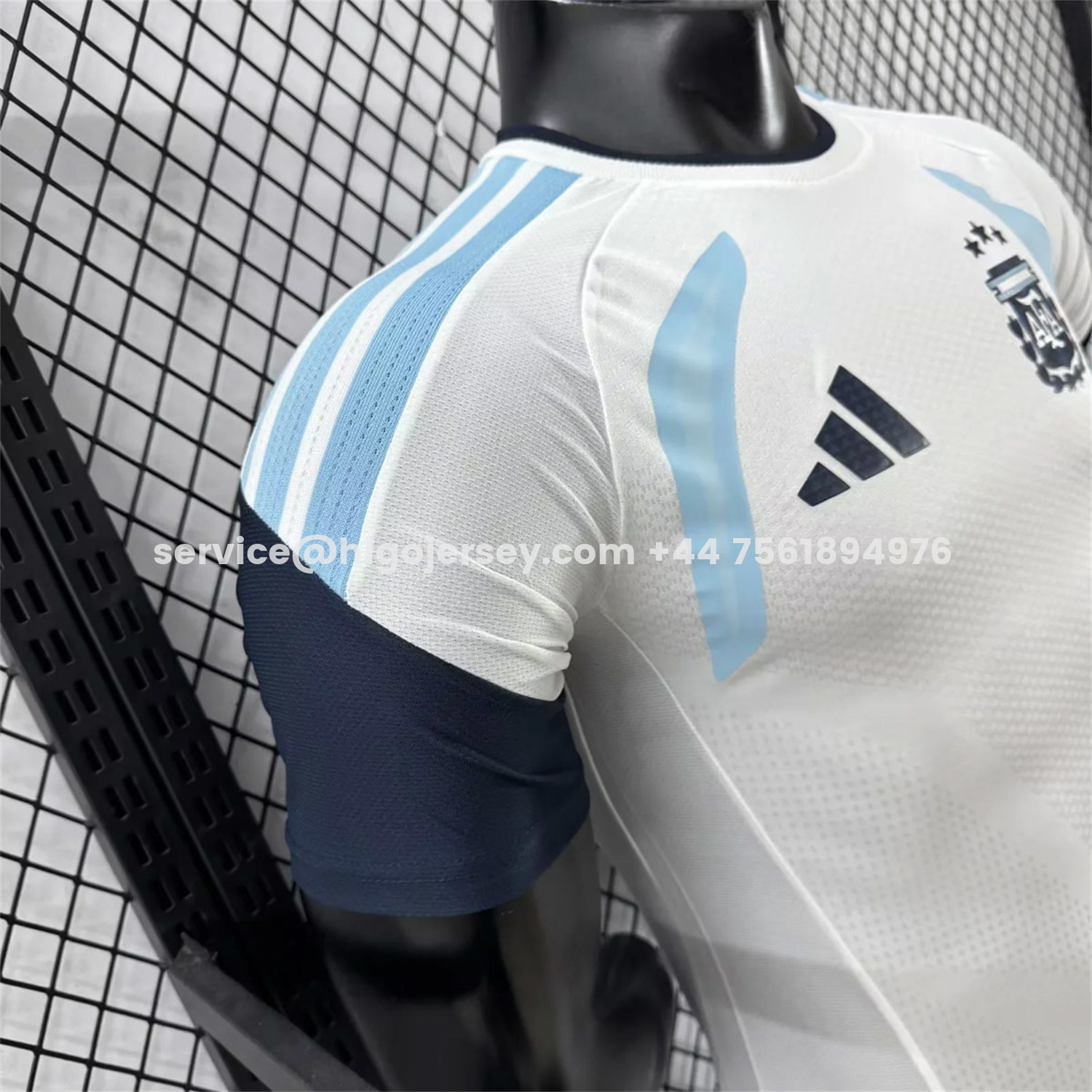 Higojerseys-Argentina 2026 White Pre-Match Training Jersey - Player Version