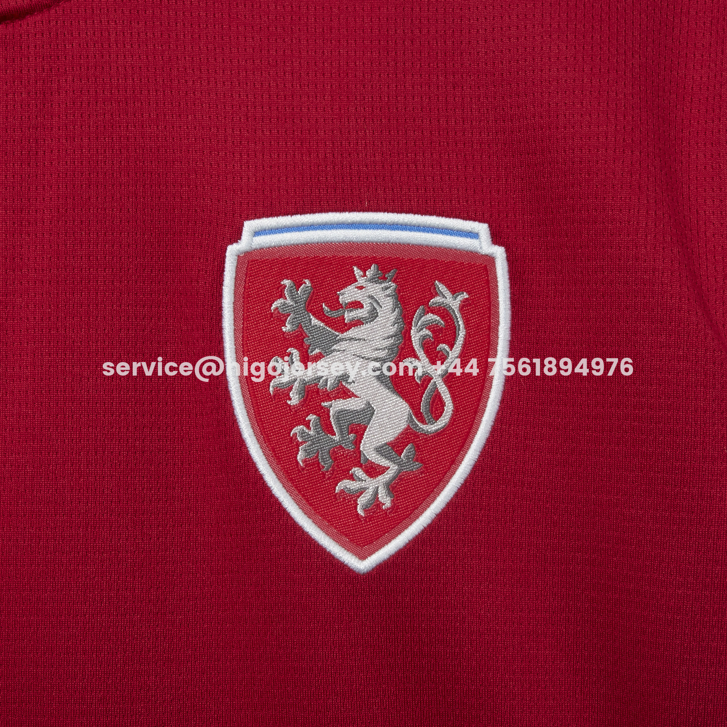 Higojerseys-Czech Republic 2026 Home Jersey - Fans Version