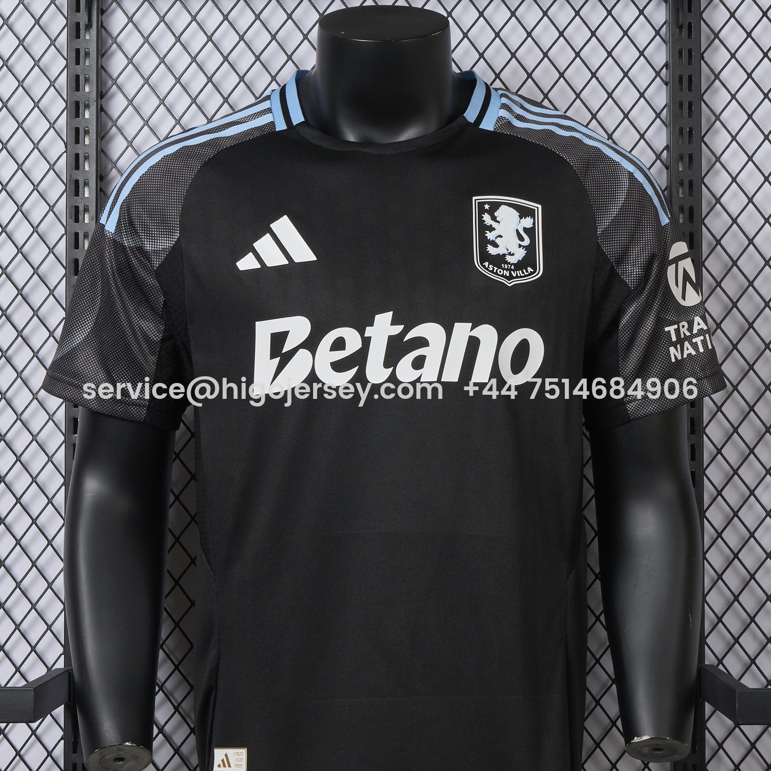 Higojerseys-Aston Villa 25-26 Away Jersey - Player Version