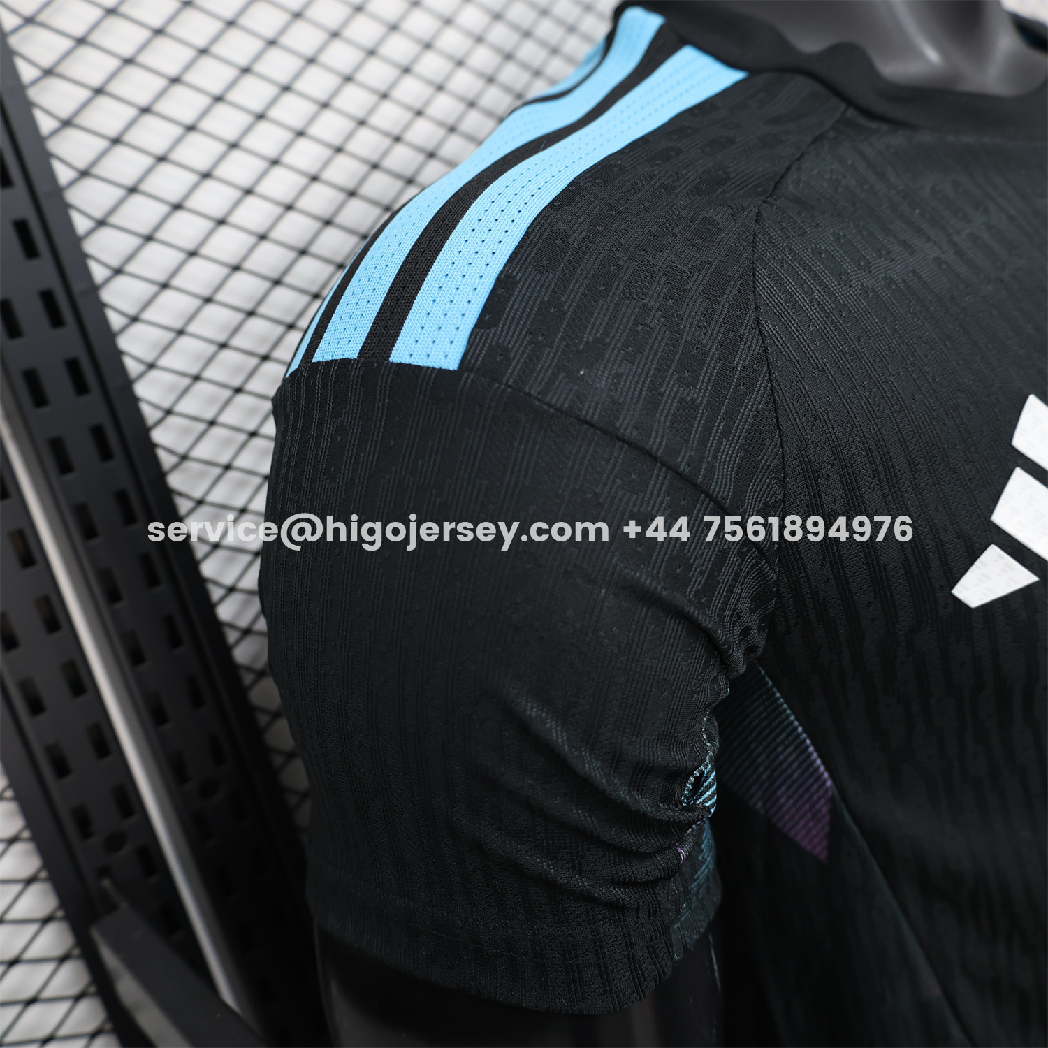 Higojerseys-Argentina 2026 Black Pre-Match Training Jersey - Player Version