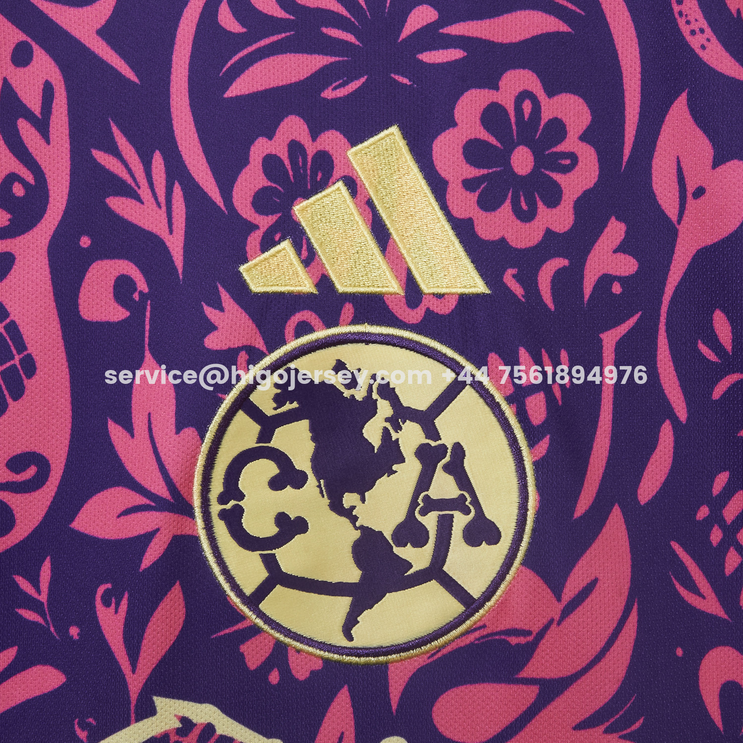 Higojerseys-Club América 25-26 Día de Muertos Purple Jersey - Fans Version