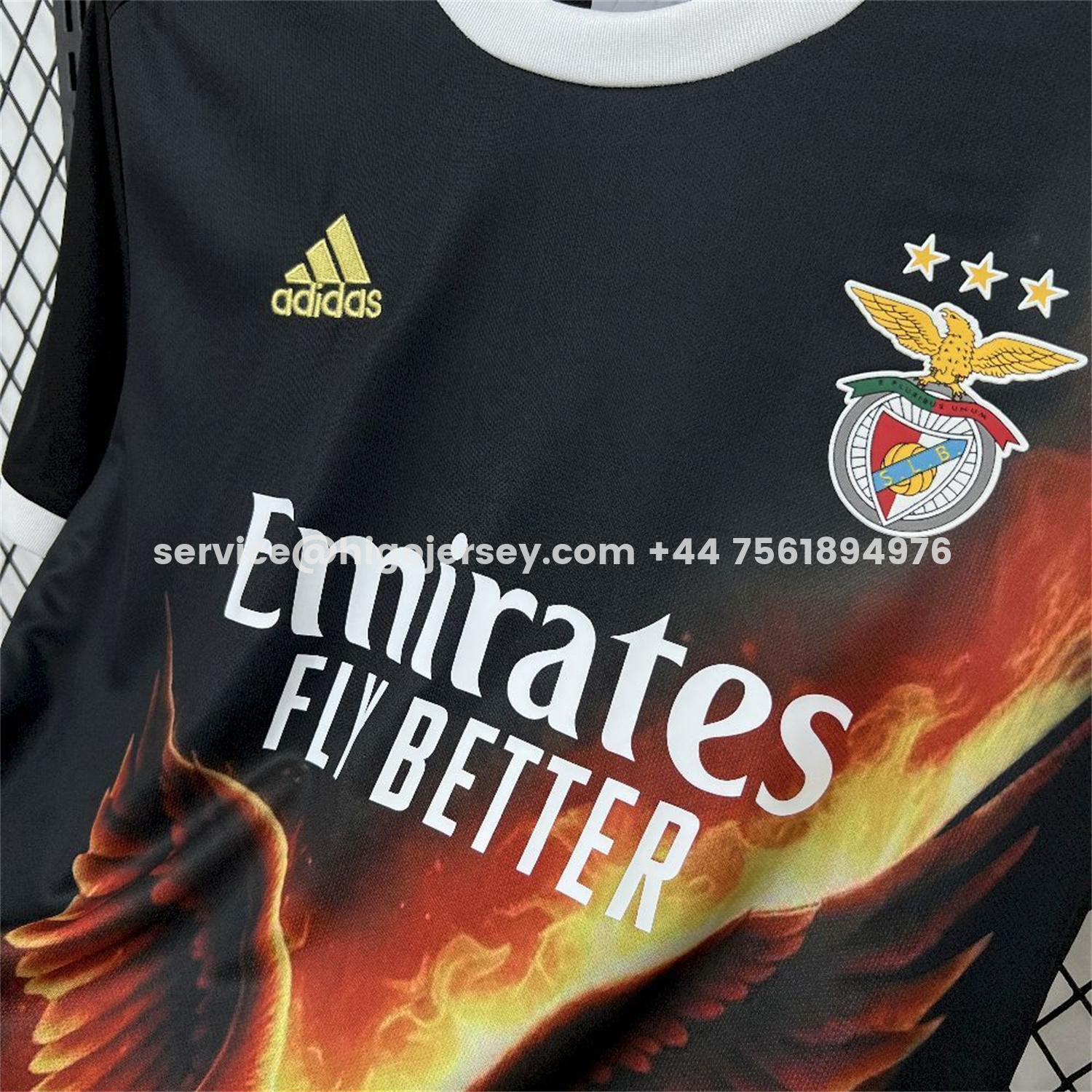 Higojerseys-Benfica 25-26 Fire Eagle Jersey - Fans Version