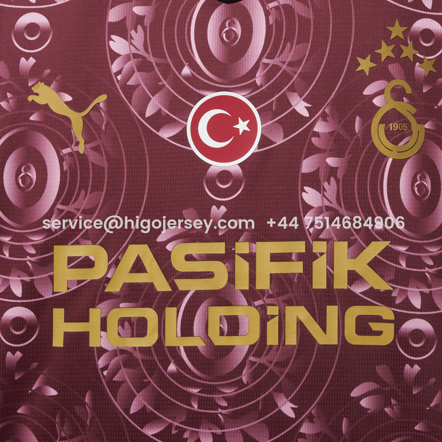 Higojerseys-Galatasaray 25-26 Third Jersey with Five Stars - Fans Version