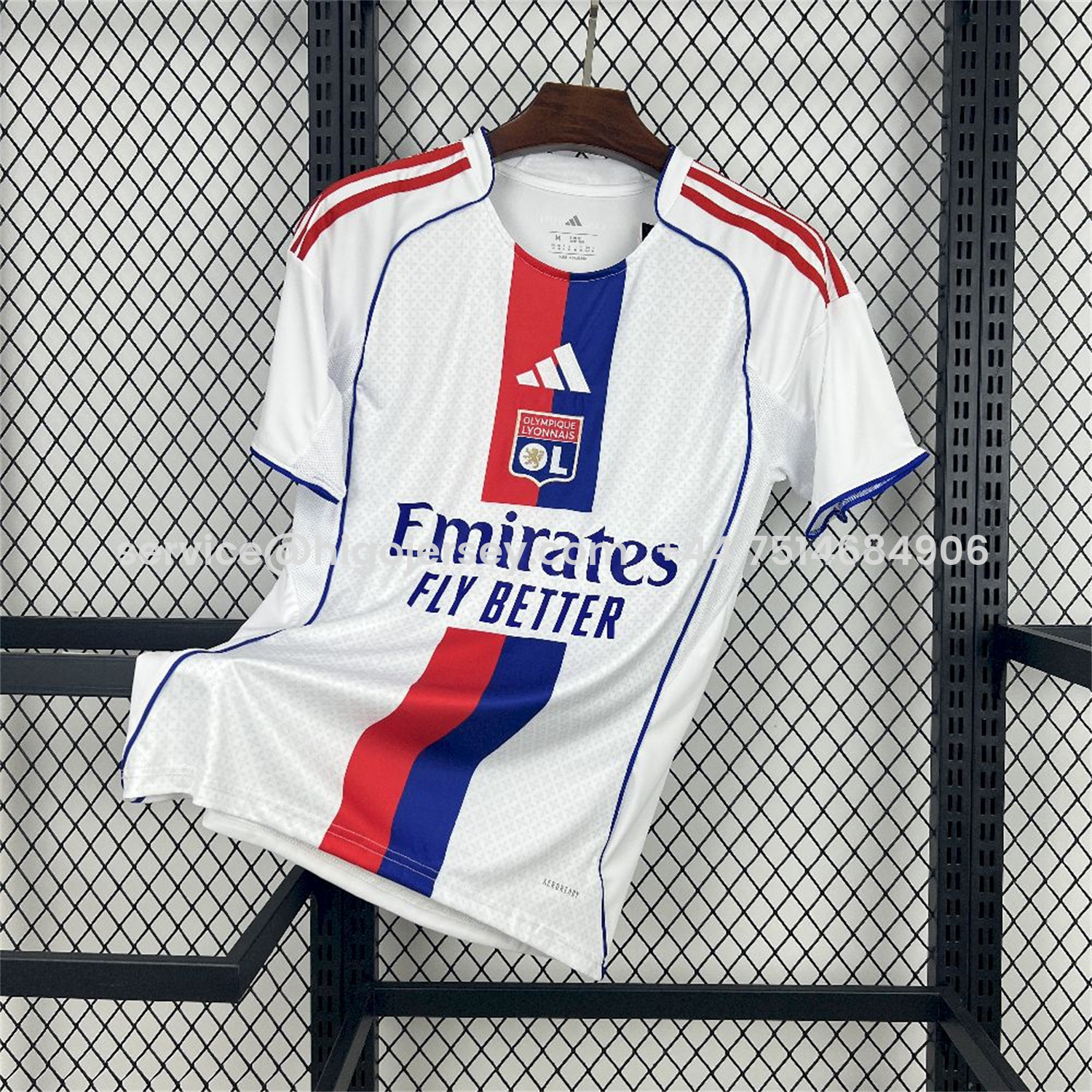 Higojerseys-Lyon 25-26 Home Jersey - Fans Version