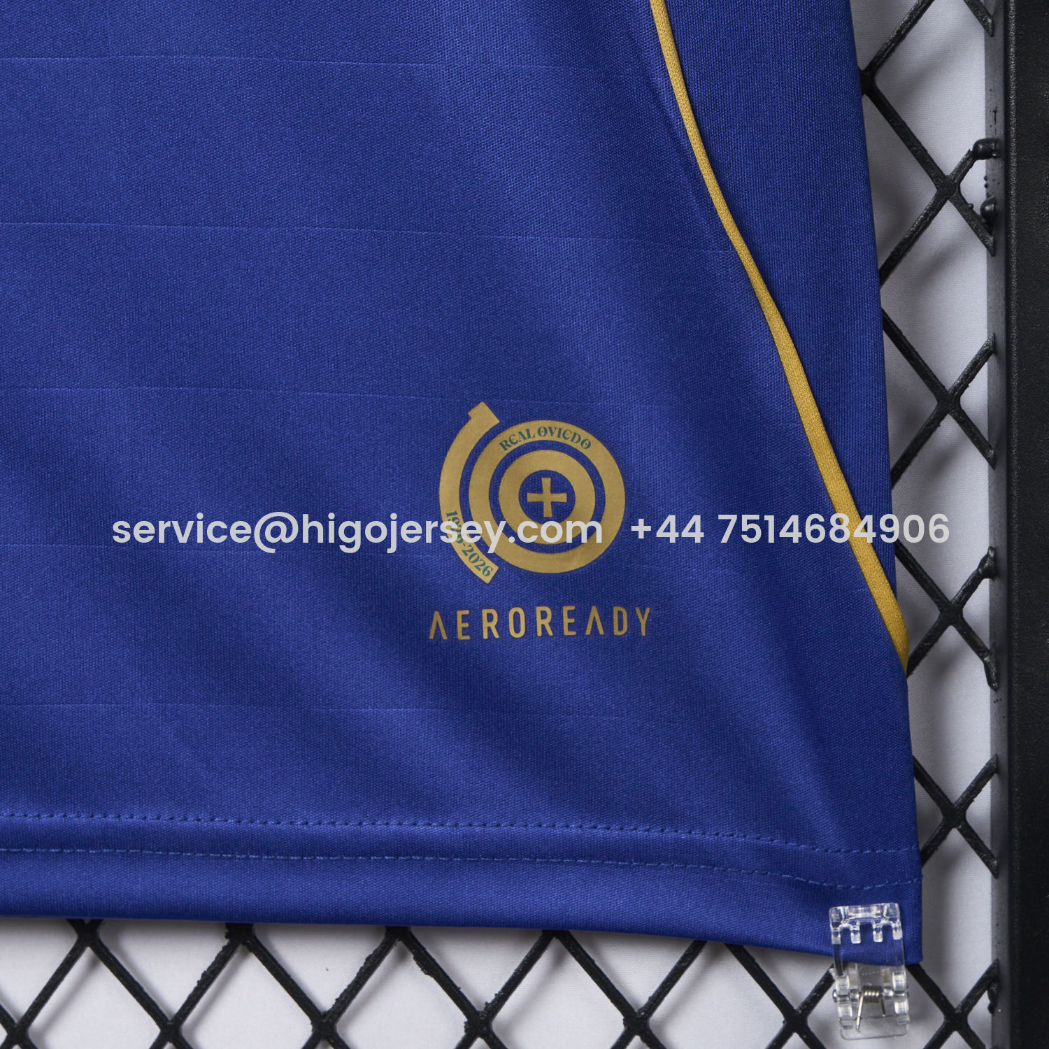 Higojerseys-Real Oviedo 25-26 Centenary Home Jersey - Fans Version