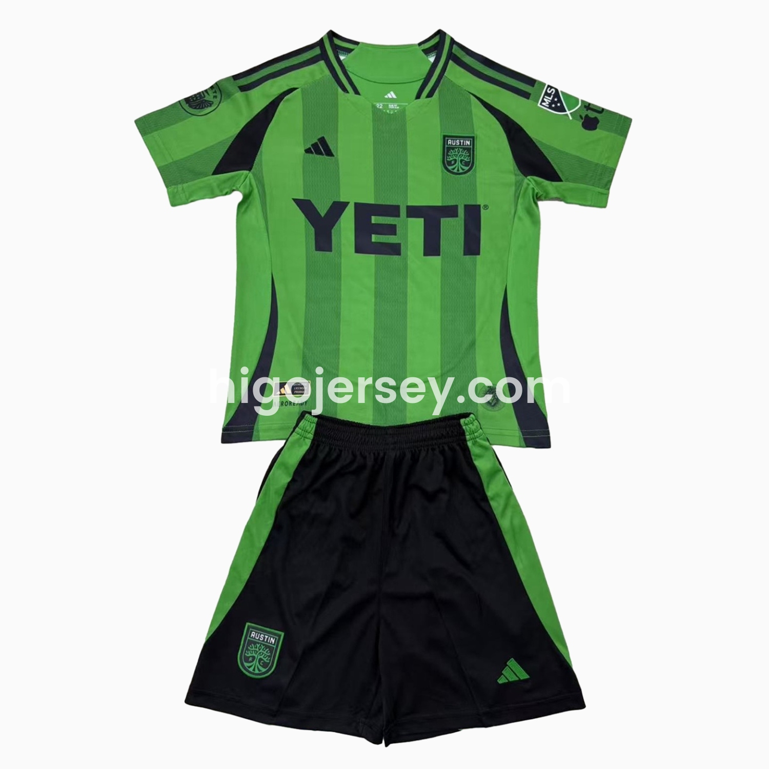 Higojerseys-Austin 25-26 Home Men's Adult Jersey Set - Fans Version