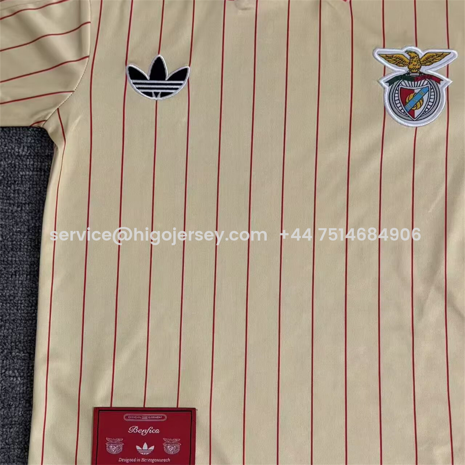 Higojerseys-Benfica 25-26 Icon Range Travel Yellow Special Edition Kids Kit