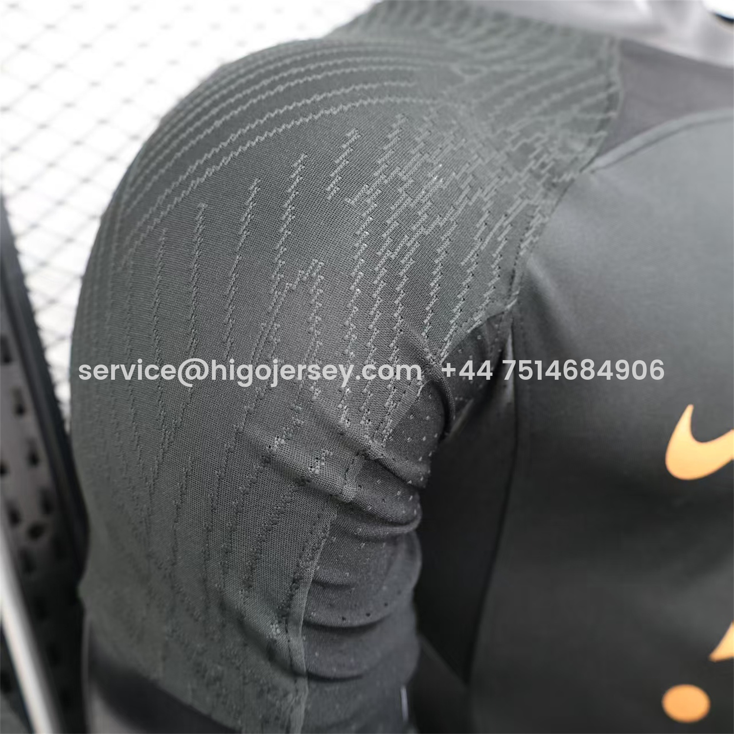 Higojerseys-Al Ittihad Jeddah United 25-26 Golden 1927 Anniversary Black Jersey - Player Version