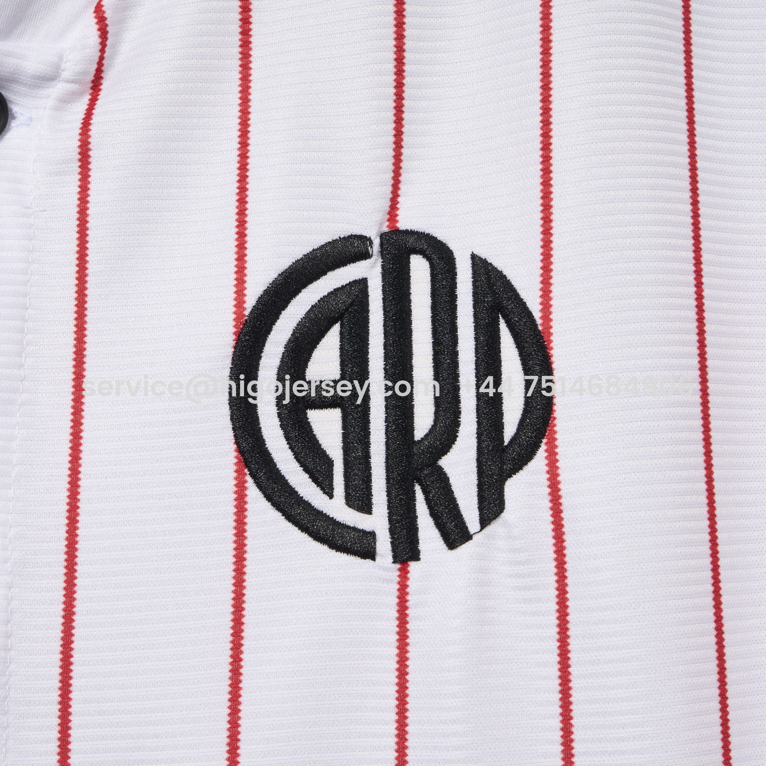 Higojerseys-River Plate 25-26 White Baseball Jersey