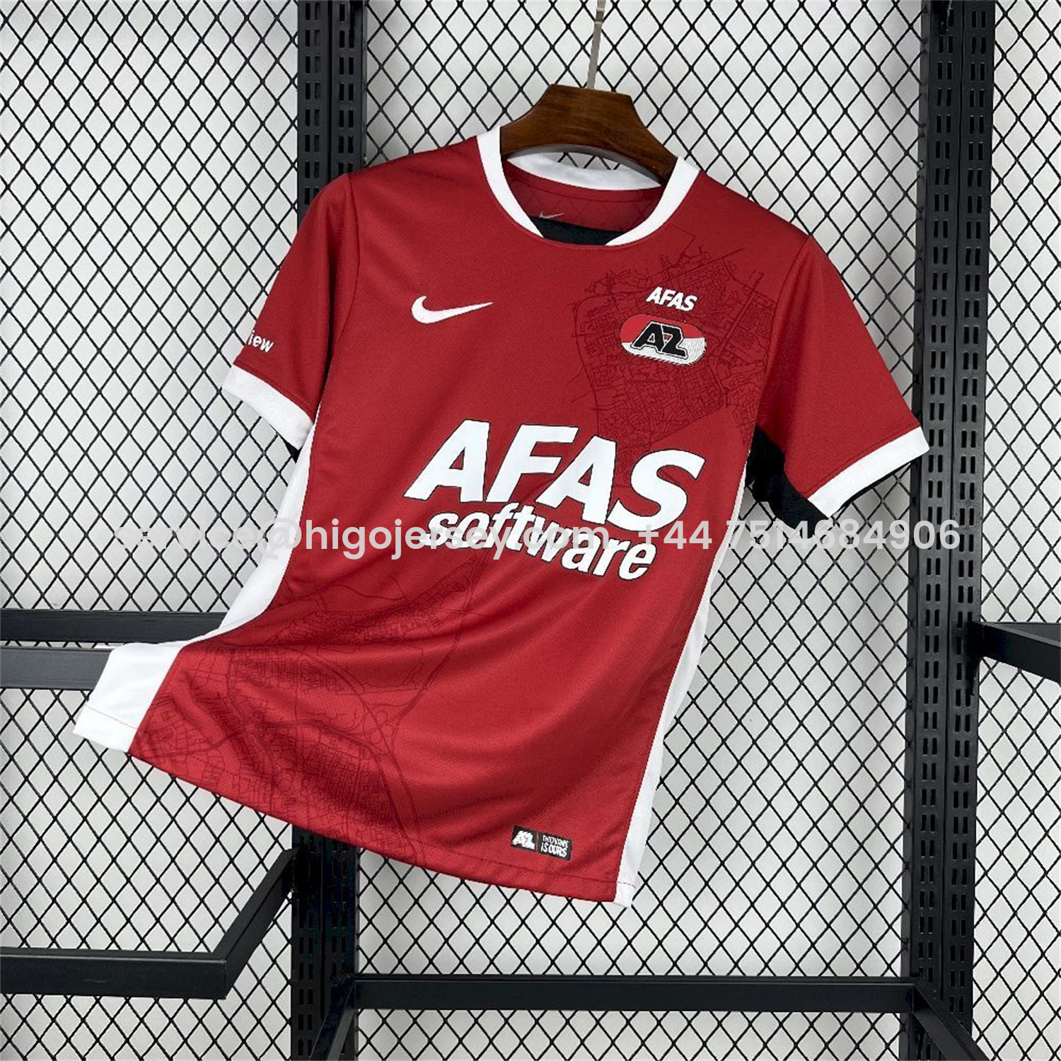 Higojerseys-AZ Alkmaar 25-26 Home Jersey - Fans Version