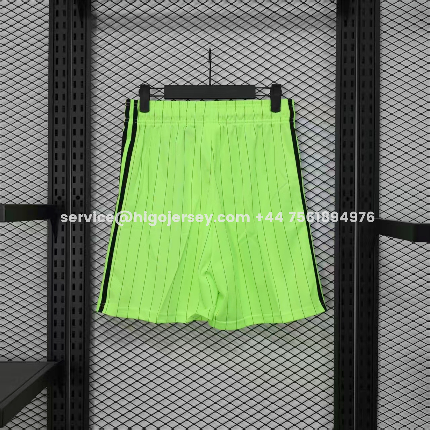 Higojerseys-Celtic 25-26 Trefoil Green Travel Shorts - Player Version