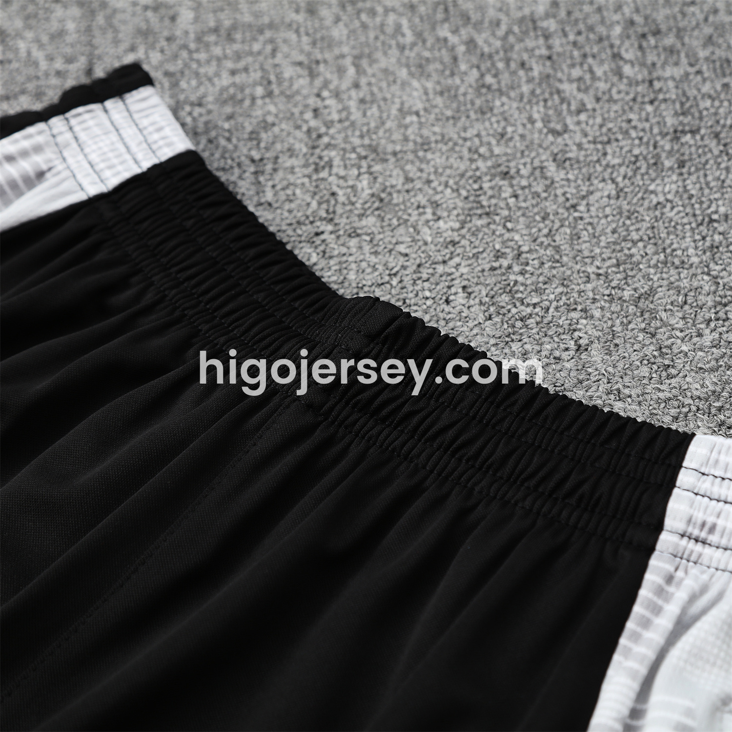 Higojerseys-Real Madrid 25-26 Short-Sleeve Training Set - Green-Black Dragon Top & Black-White Shorts