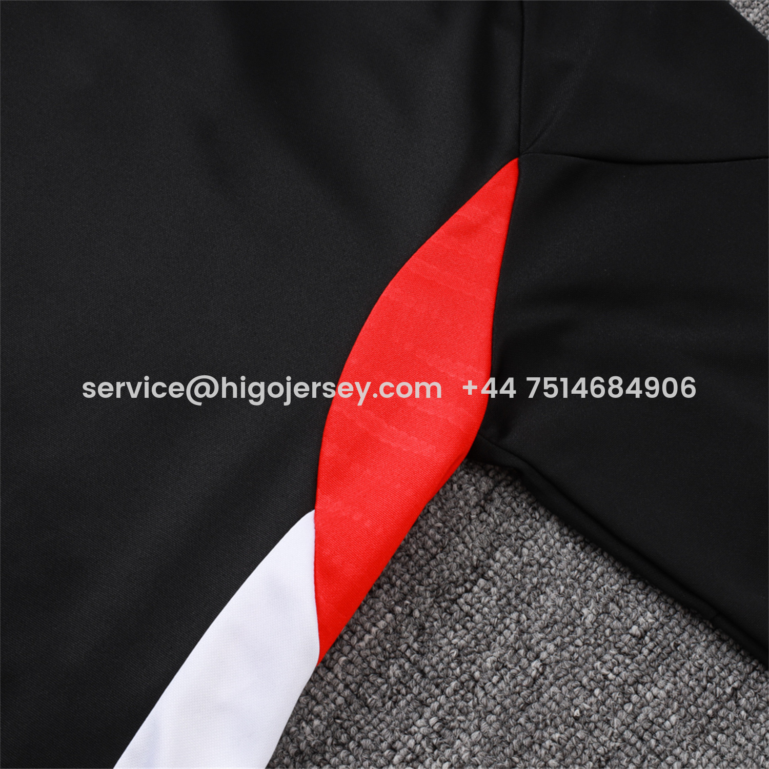 Higojerseys-Bayern Munich 25-26 Long Sleeves Training Set - Black Top & Pants with Orange Badge