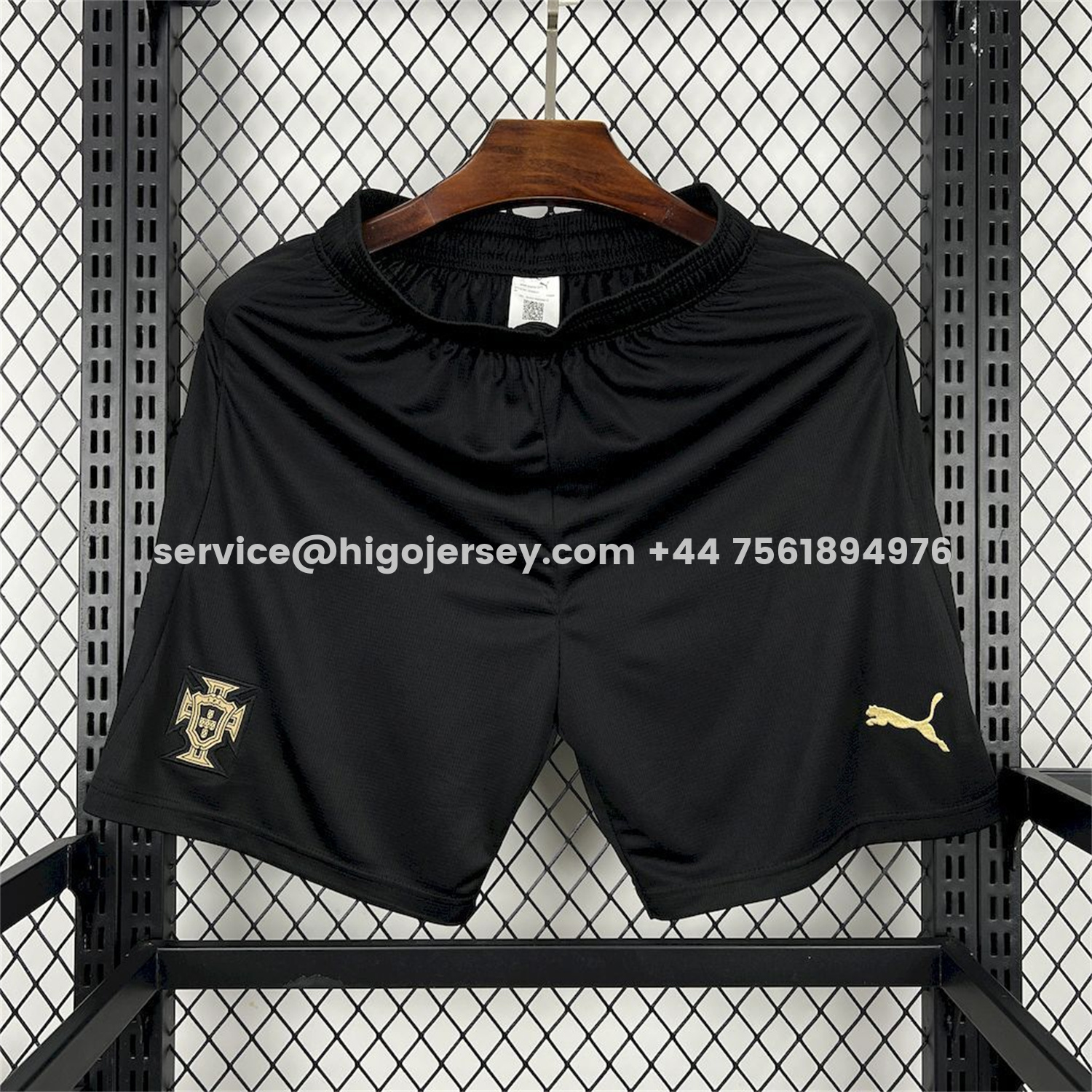 Higojerseys-Portugal 2026 Eusebio Special Shorts - Fans Version