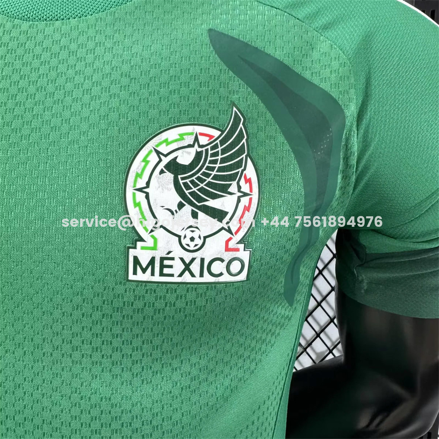 Higojerseys-Mexico 2026 Green Pre-Match Training Jersey - Player Version