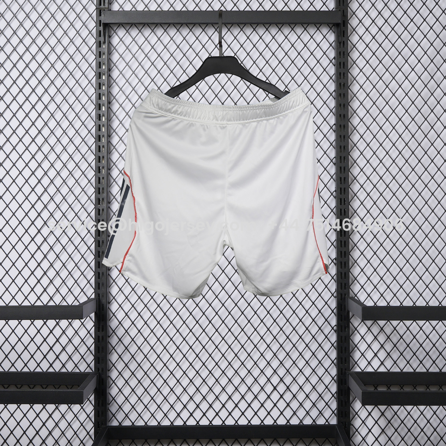 Higojerseys-Bayern Munich 25-26 Away White Shorts - Player Version