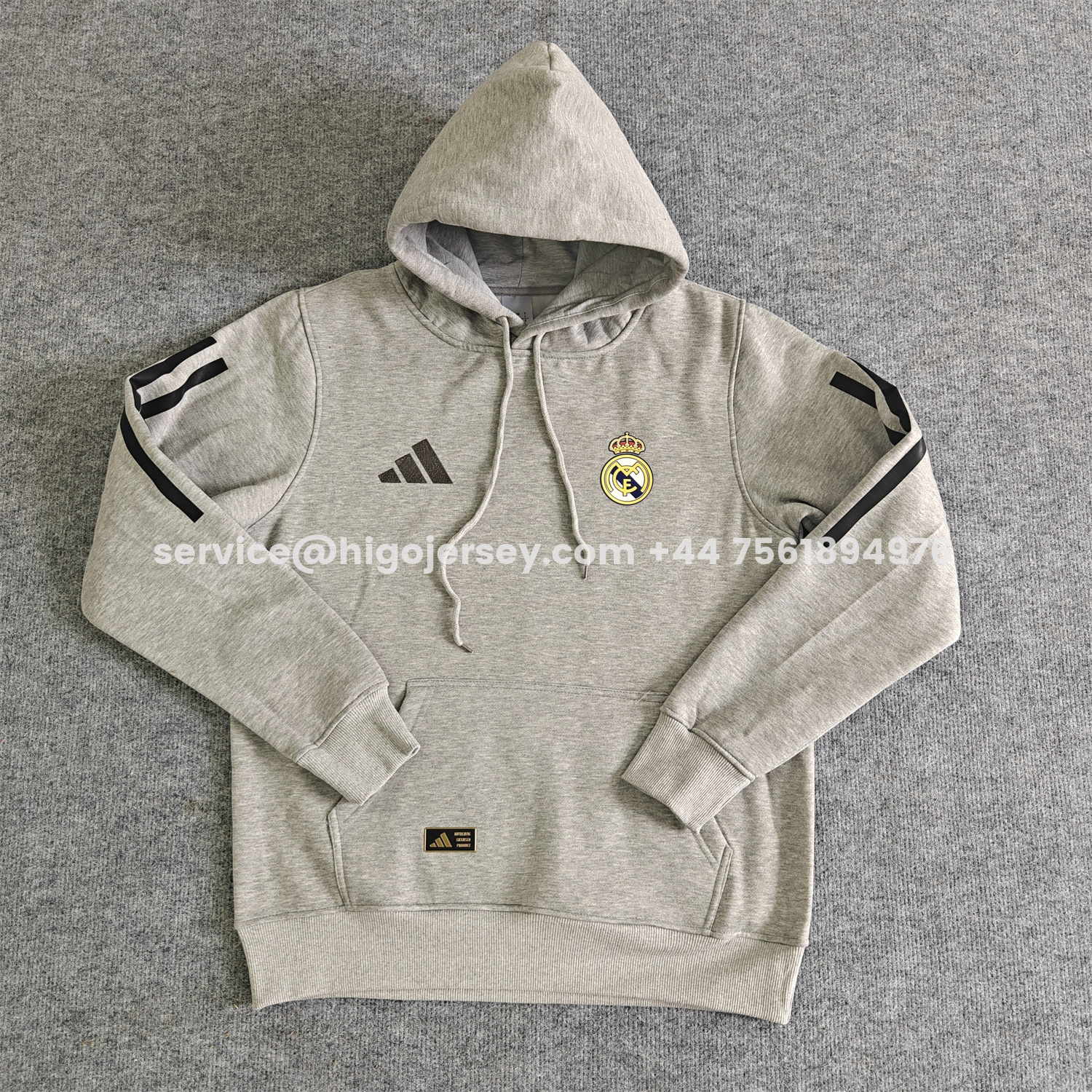 Higojerseys-Real Madrid 25-26 Home Unisex Pullover Hoodie