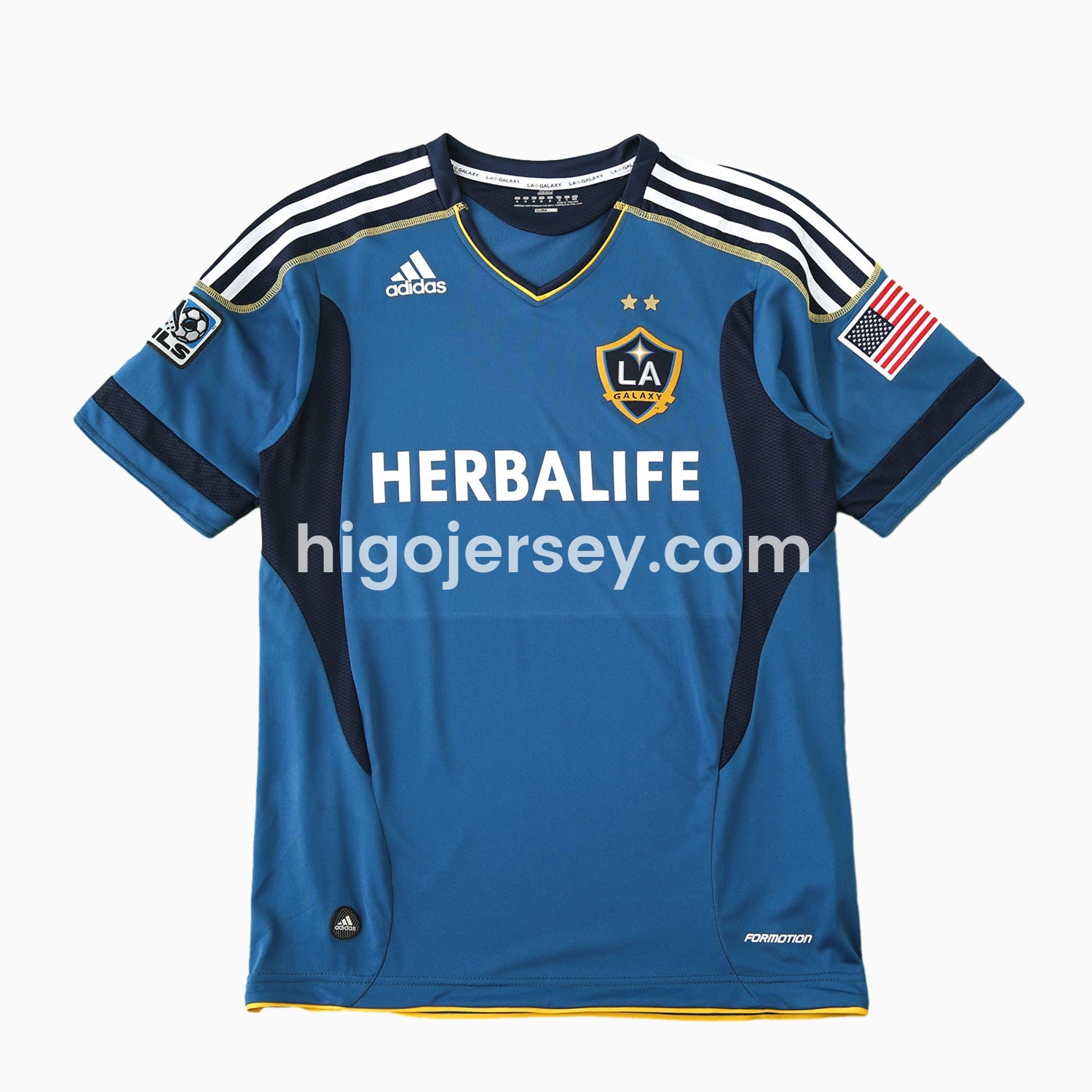 Higojerseys-Retro LA Galaxy 2011-12 Away Jersey