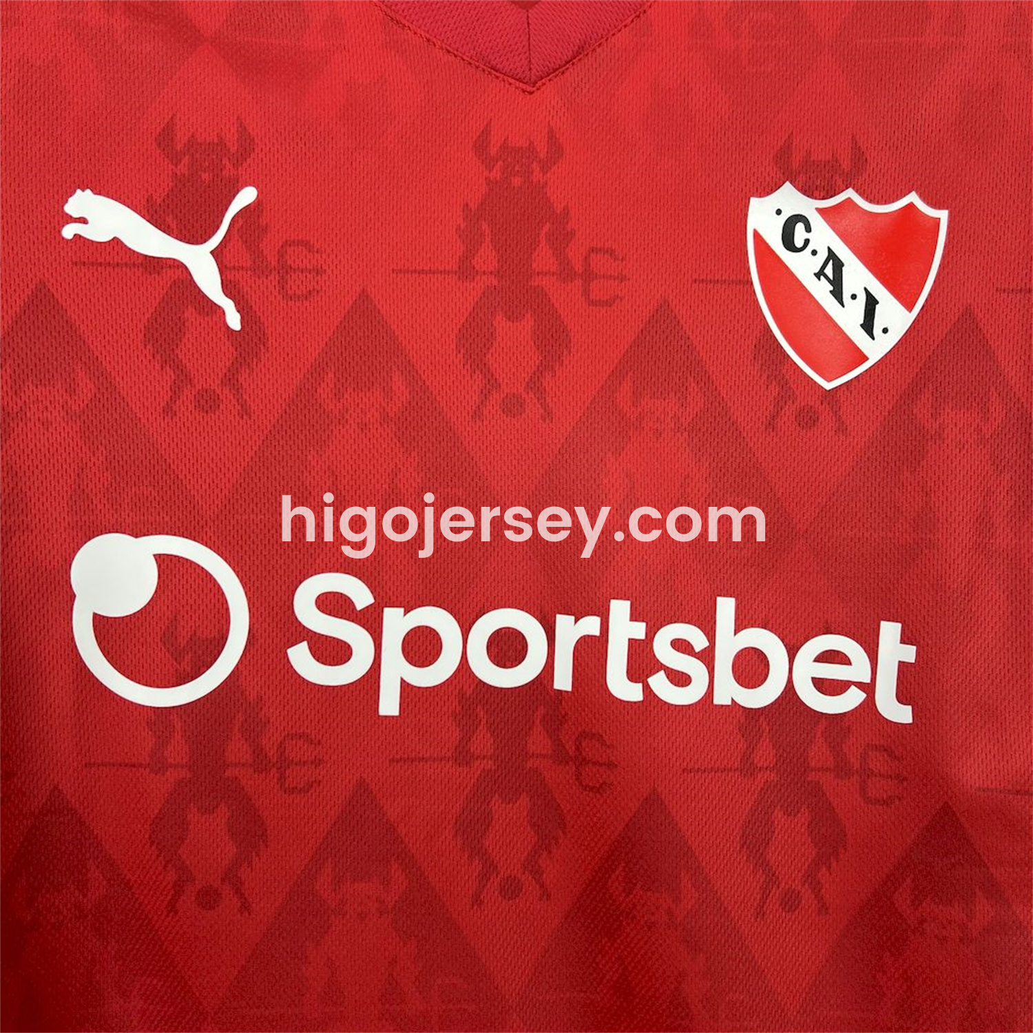 Higojerseys-CA Independiente 25-26 Home Jersey - Fans Version