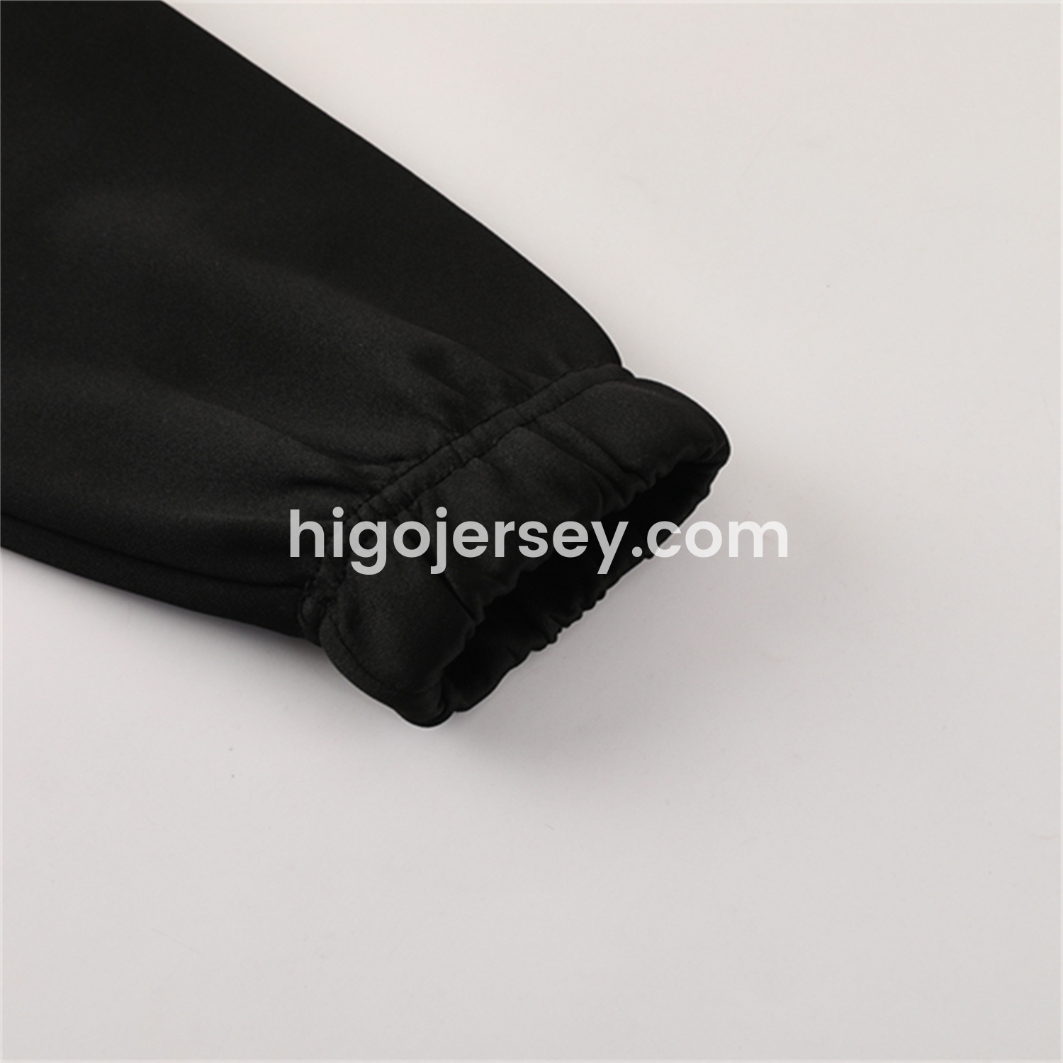 Higojerseys-Dortmund 25-26 Jacket Training Tracksuit - Black top & Black Pants