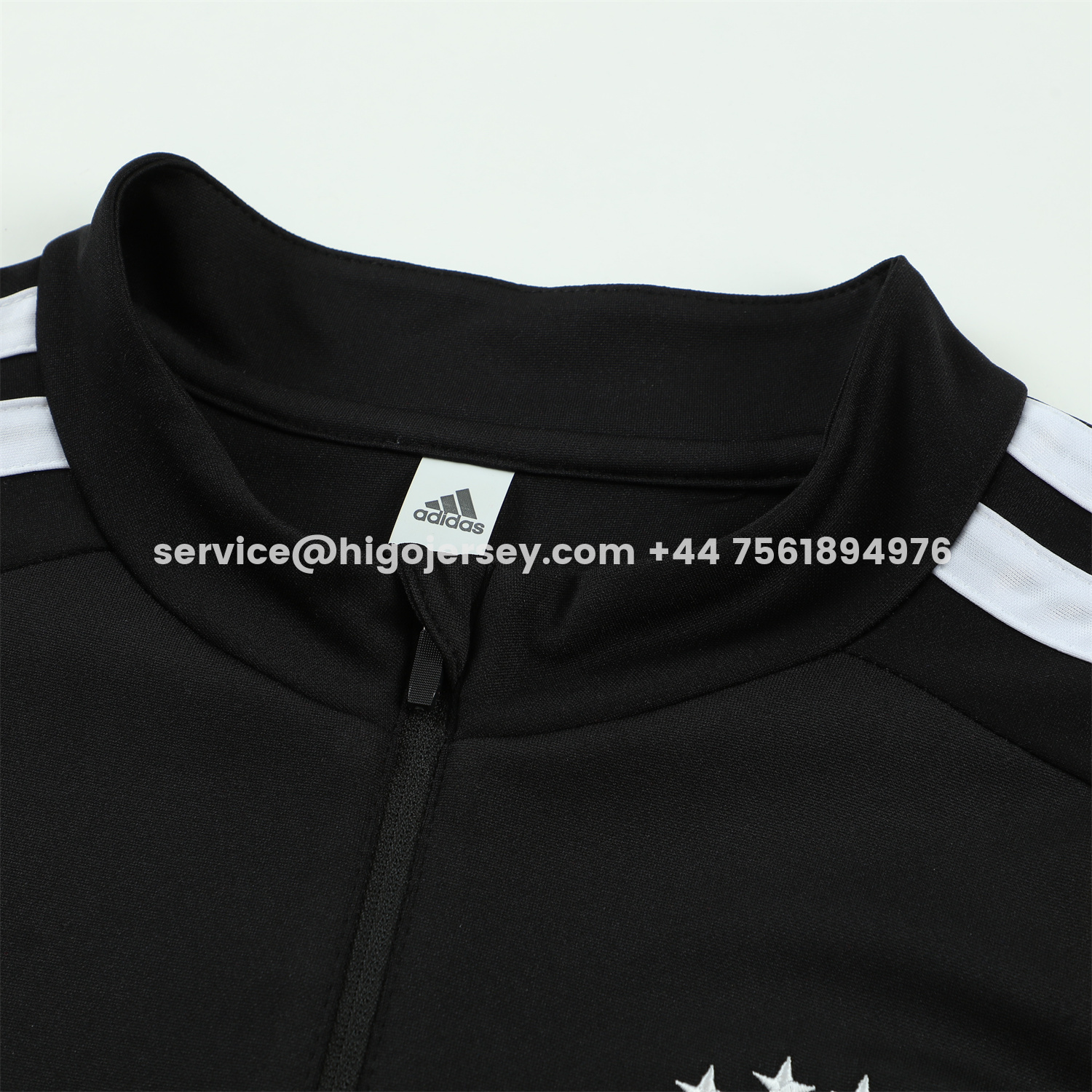 Higojerseys-Germany 2026 Long Sleeve Training Set - Black Top & Pants