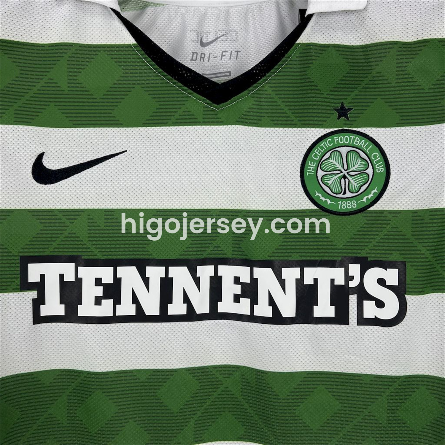 Higojerseys-Retro Celtic 2010-12 Home Jersey