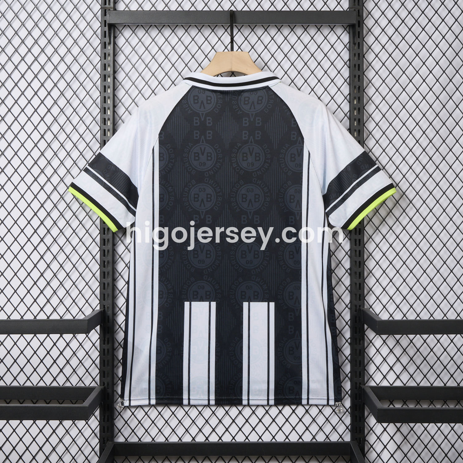 Higojerseys-Retro Dortmund 1996-97 European Away Jersey