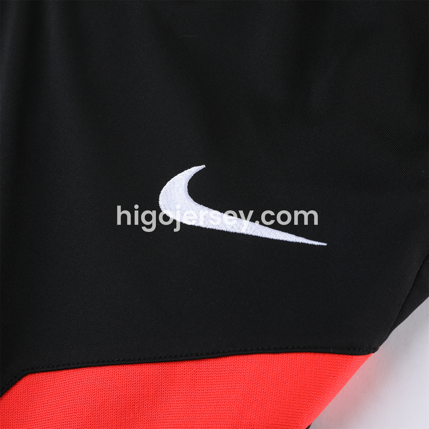 Higojerseys-Liver.pool 24-25 Long Sleeve Training Set - Red Stripe Top and Black Pants