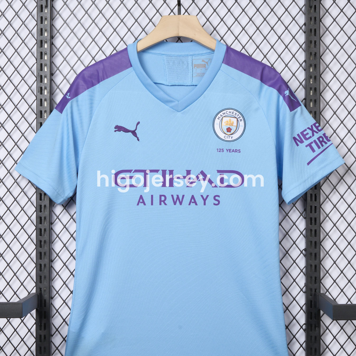 Higojerseys-Retro Manchester City 2019-20 Home Jersey