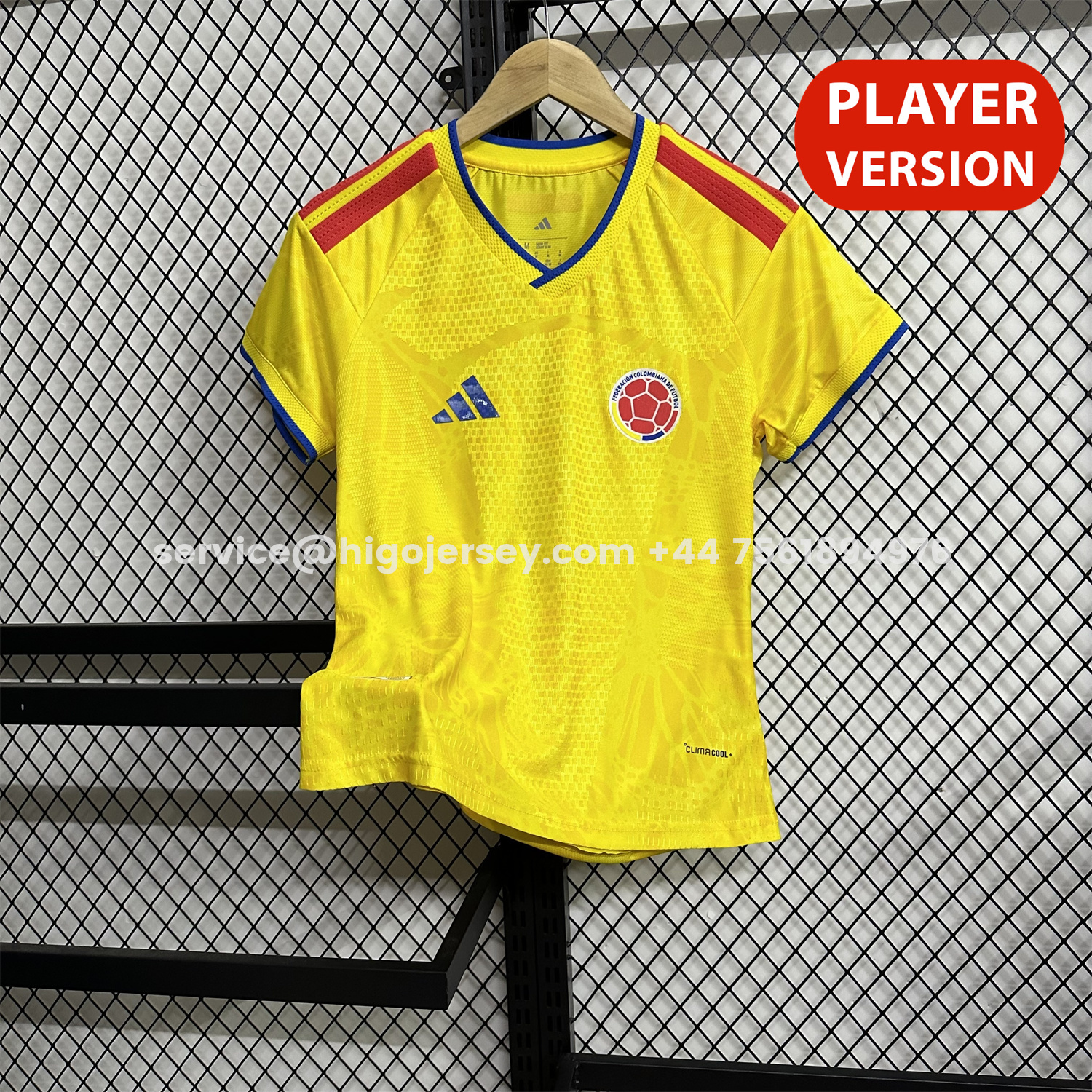 Higojerseys-Women's Colombia 2026 Home Jersey - Player Version