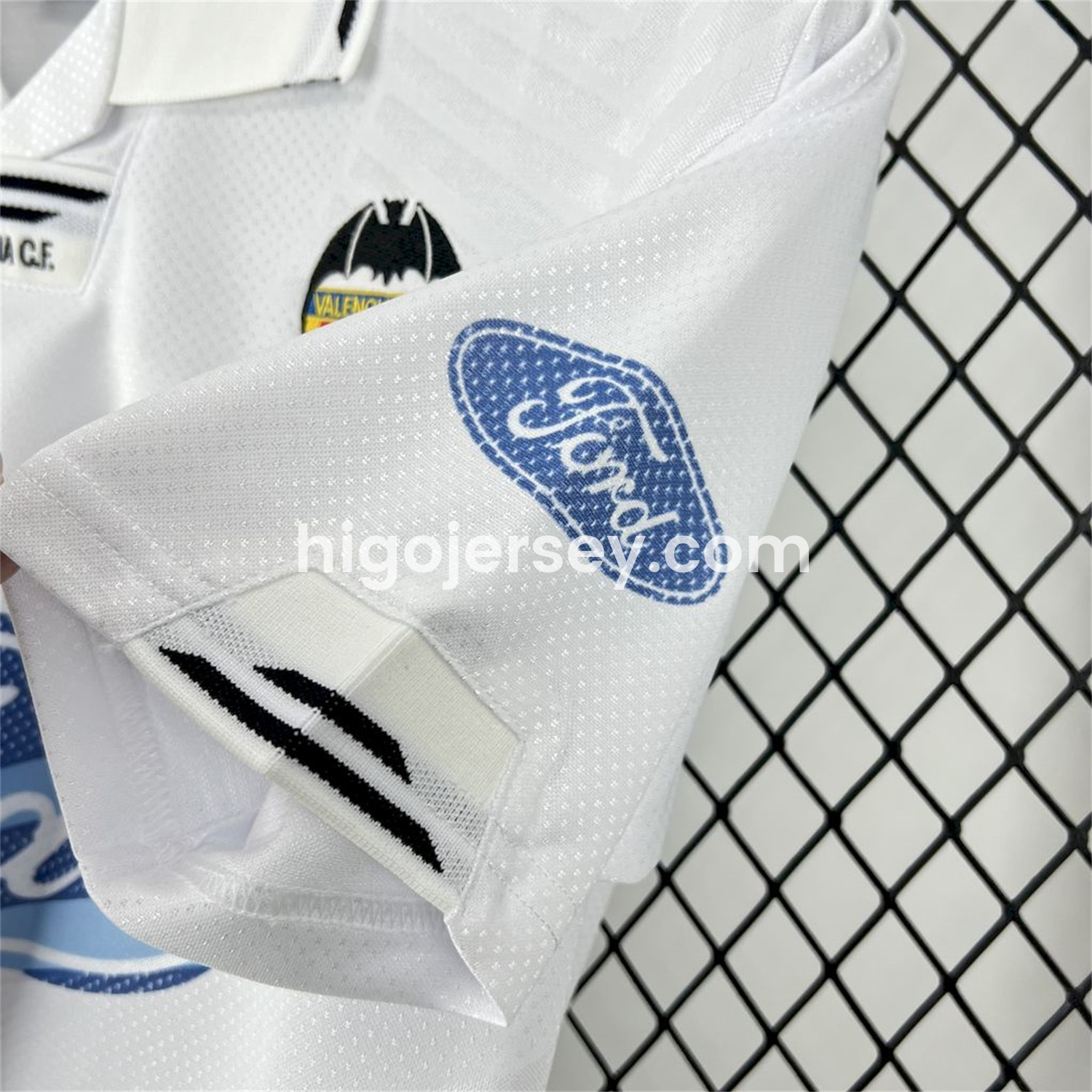 Higojerseys-Retro Valencia 1995-96 Home Jersey