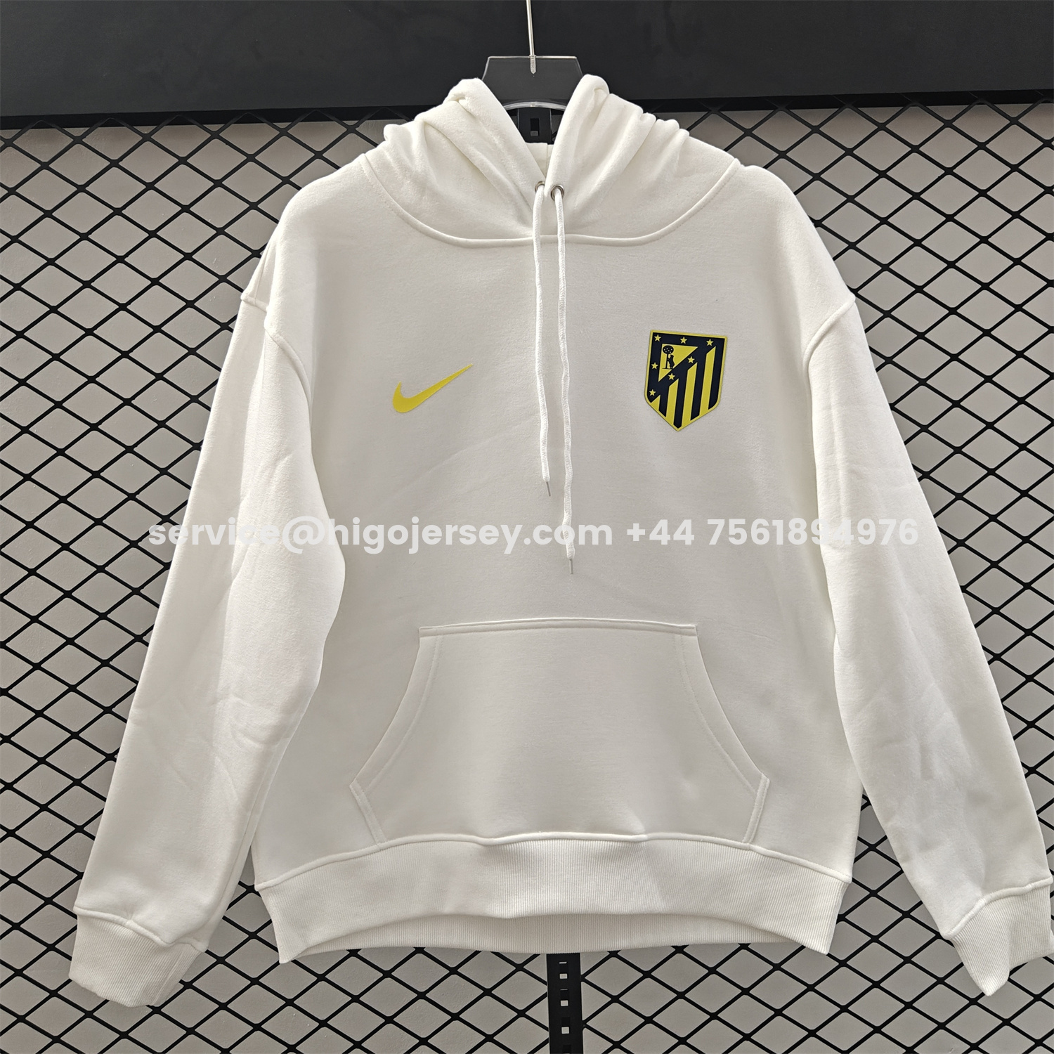 Higojerseys-Atletico Madrid 25-26 Originals Terrace Icon Unisex Pullover Hoodie