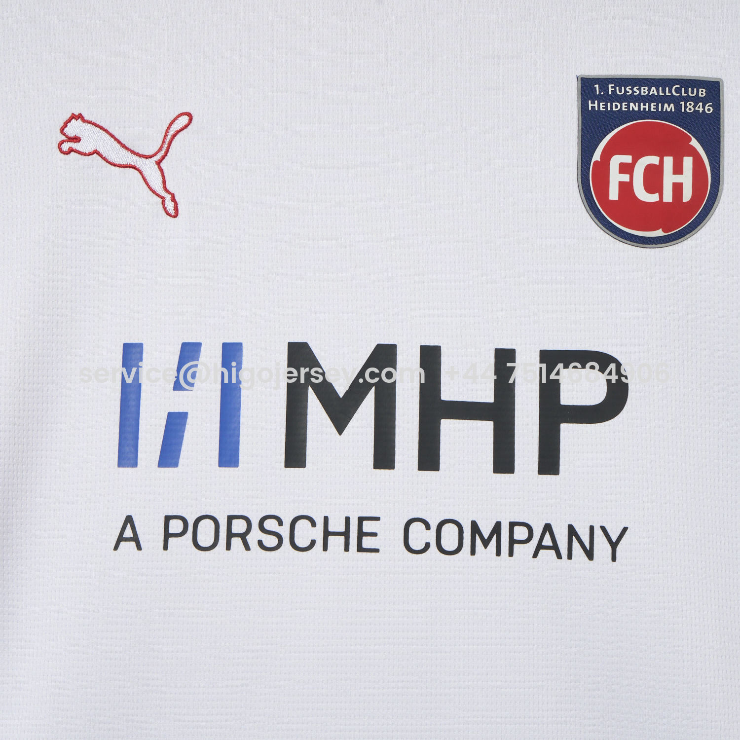 Higojerseys-FC Heidenheim 25-26 Third Jersey - Fans Version